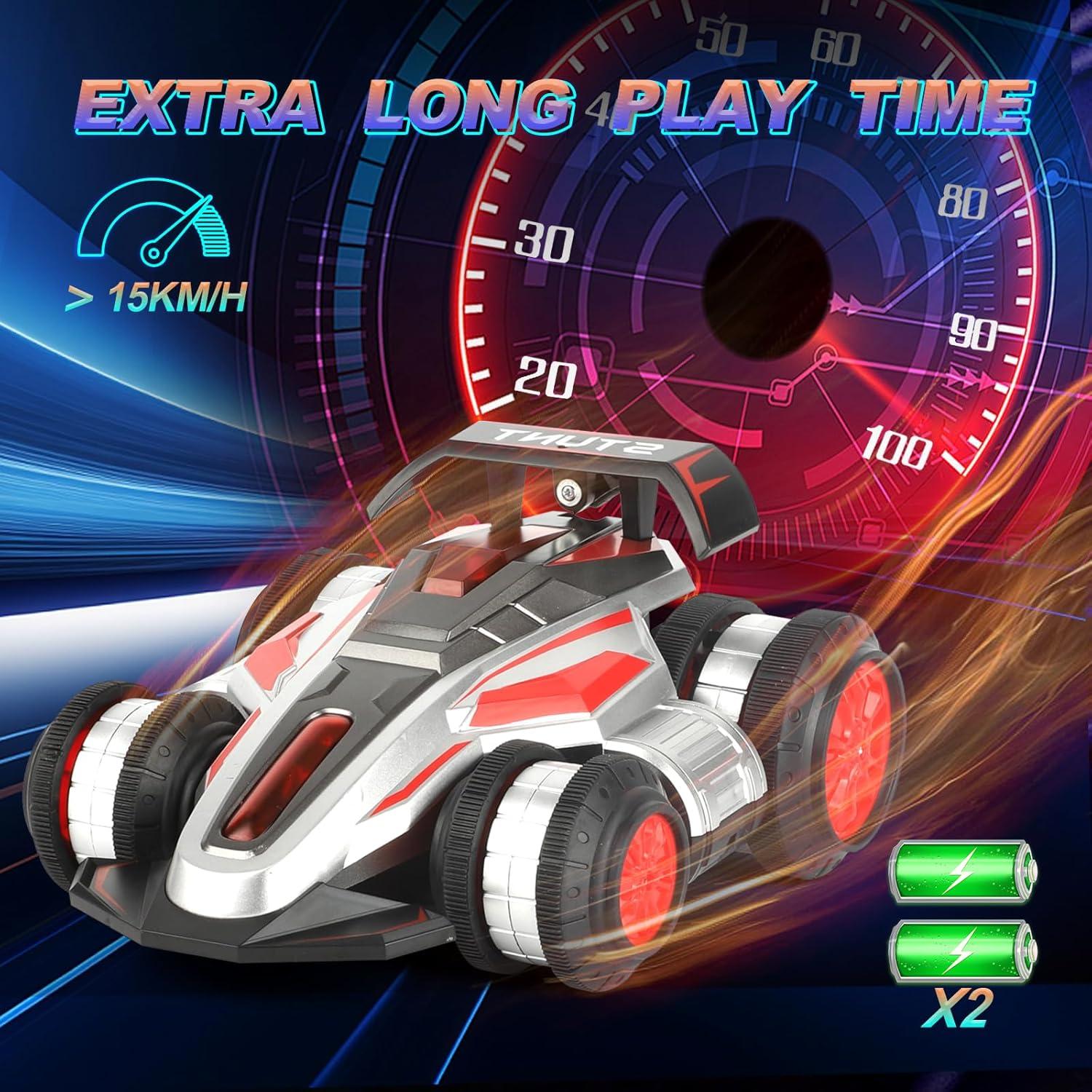 Coche RC Acrobático YEMIAI 4WD 360° Todo Terreno Azul