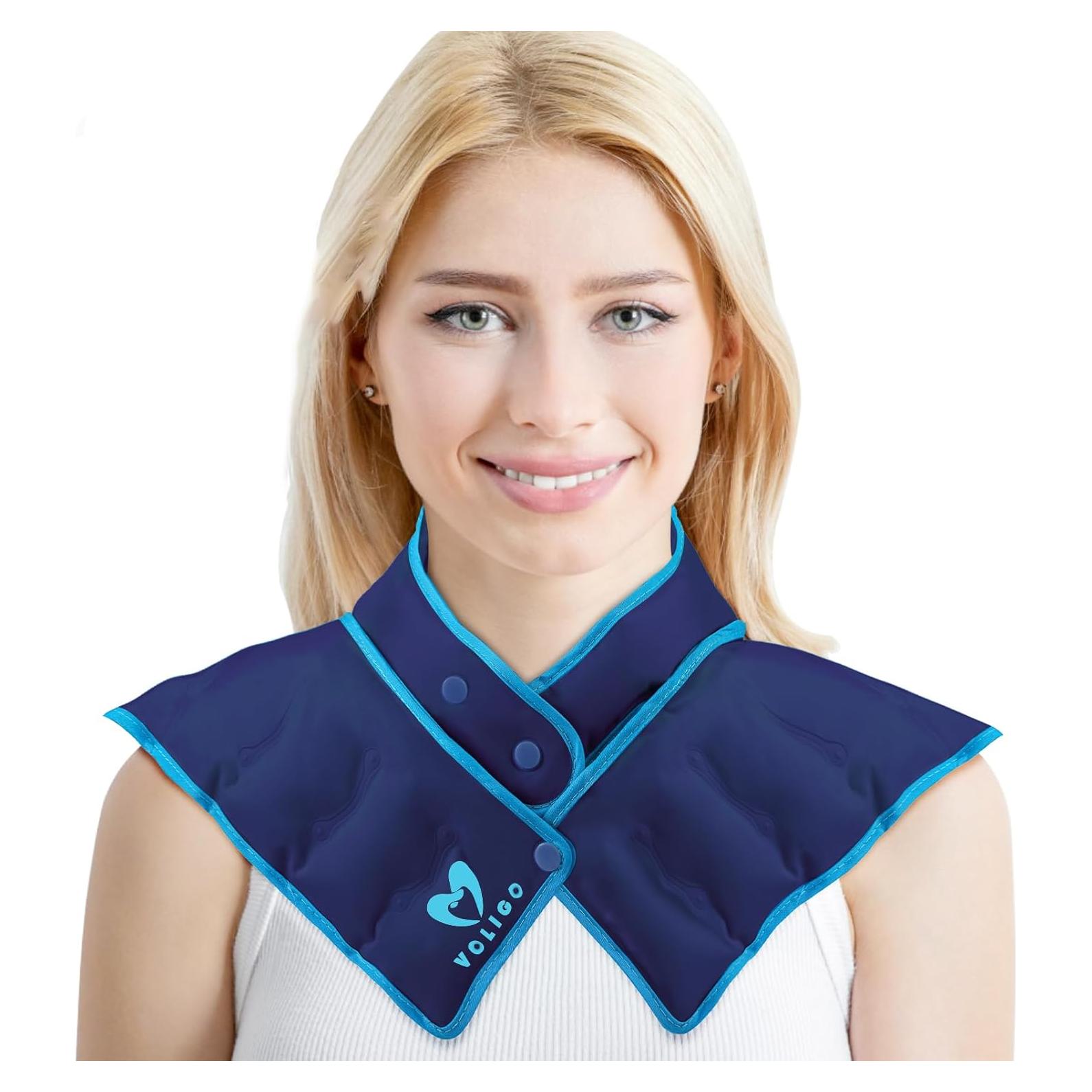 Funda Calentadora para Cuello y Hombros Voligo, Alivio Dolor