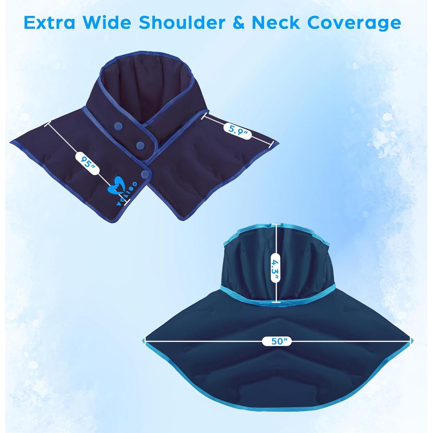 Funda Calentadora para Cuello y Hombros Voligo, Alivio Dolor