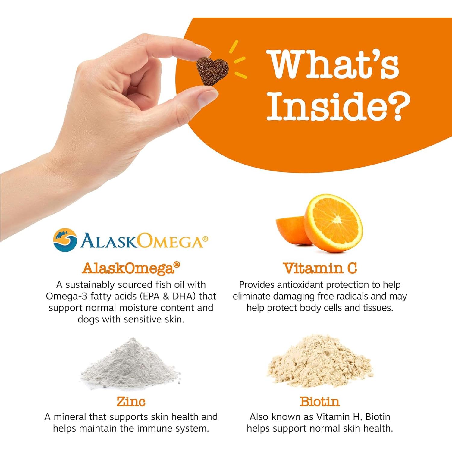 Mordidas Alivio Picazón para Perros Zesty Paws 50 Contenido