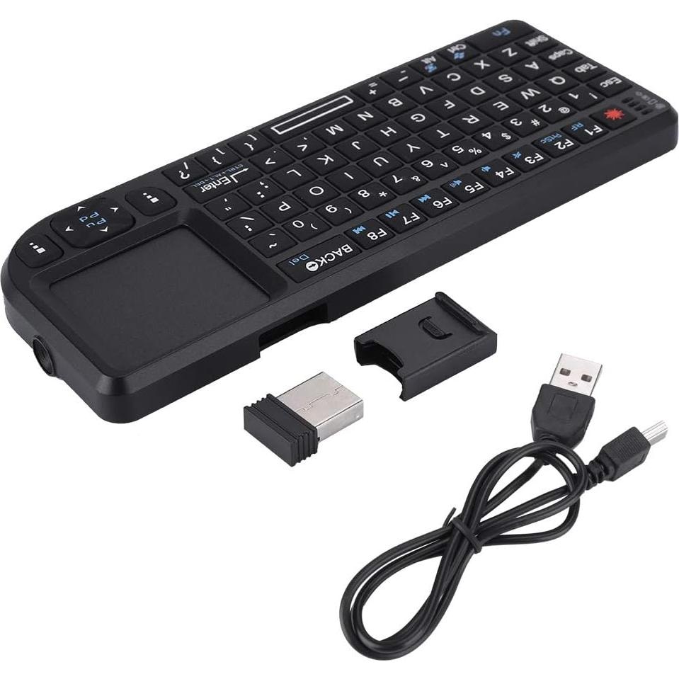 Teclado Inalámbrico Tosuny Ultra Mini con Touchpad USB