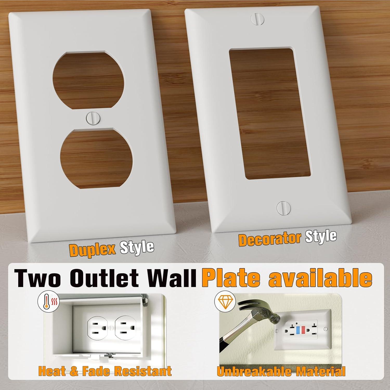 Caja de Salida Empotrada Dremica 1-Gang Transparente 2 Pcs