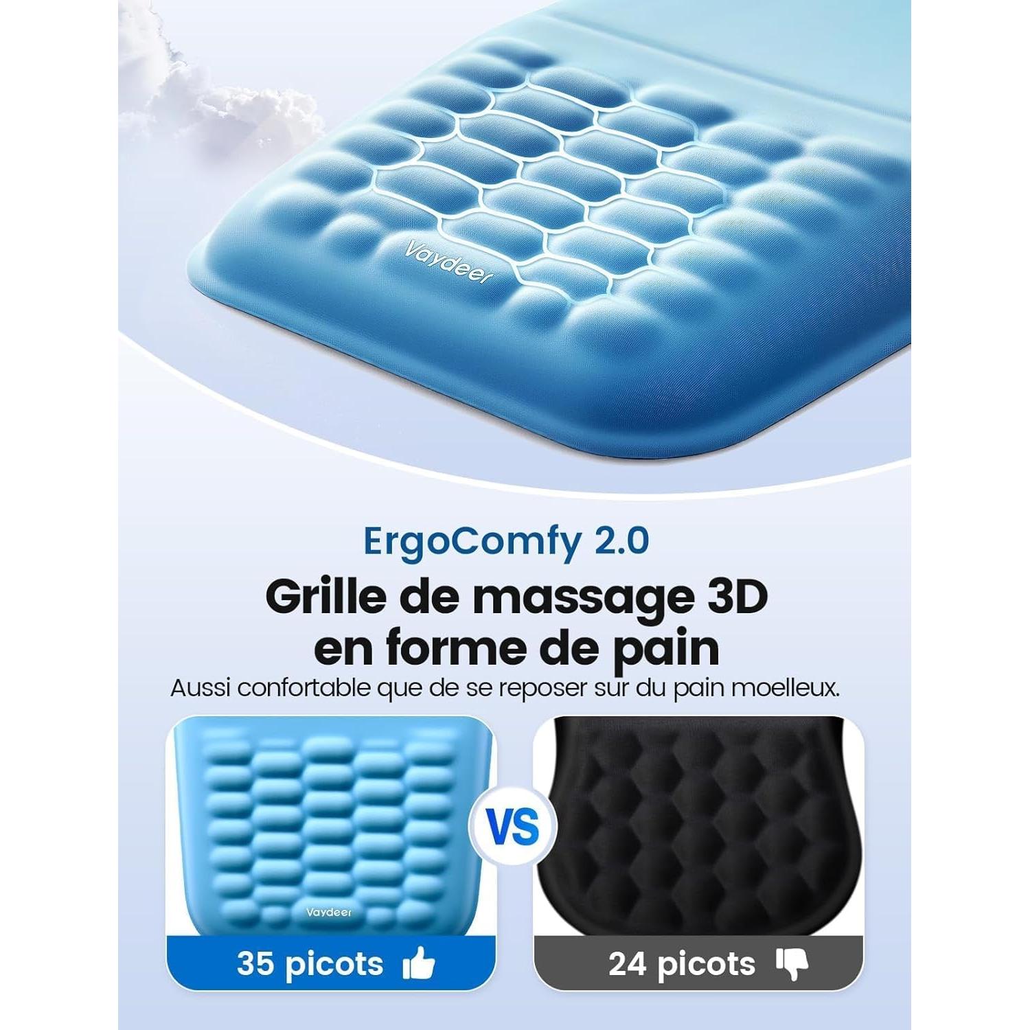 Soporte de Muñeca Ergonómico Vaydeer con Espuma de Memoria