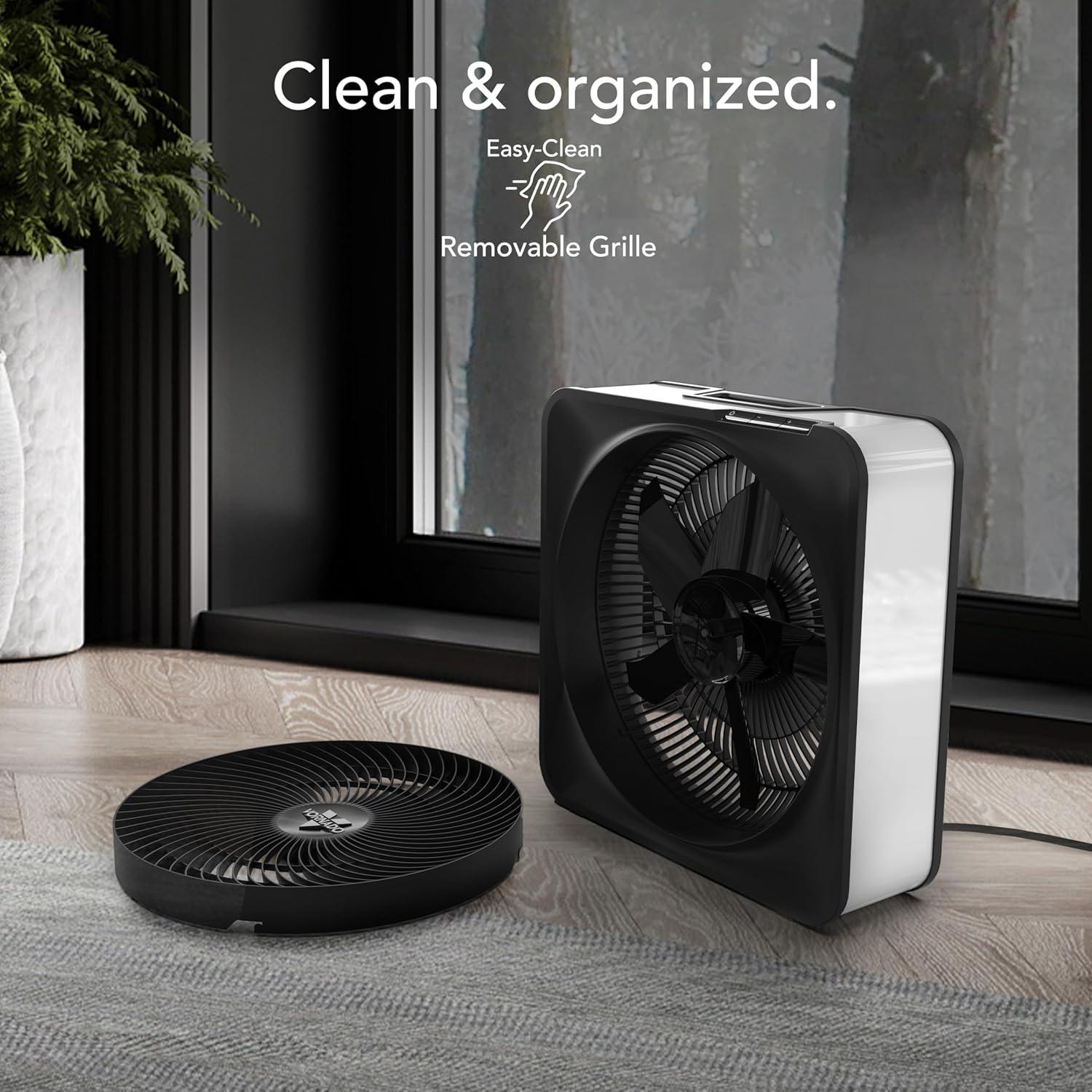 Ventilador Eléctrico Vornado Modelo 80 120W 5 Velocidades Blanco