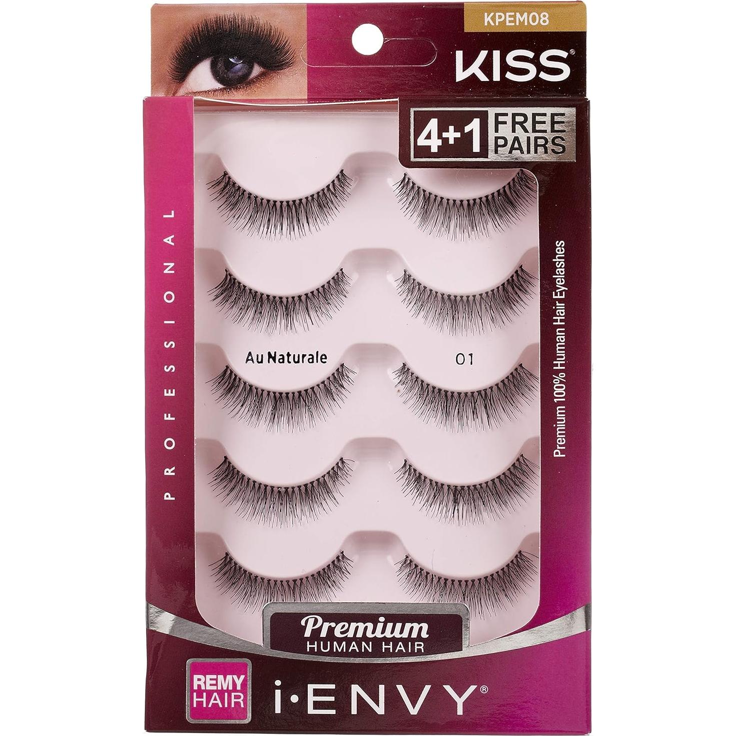 Pestañas postizas iENVY Au Naturale KPEM08 2 PACK