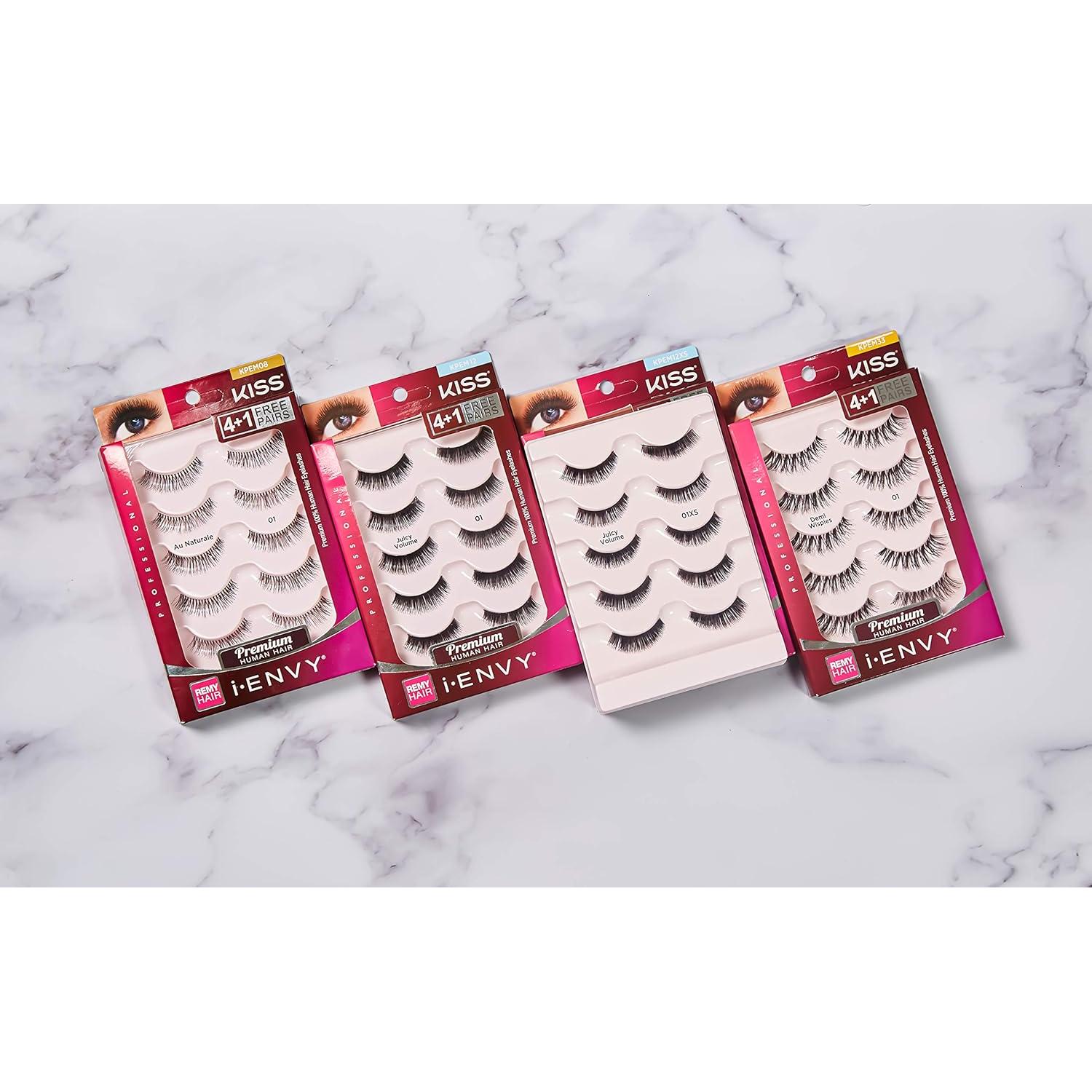 Pestañas postizas iENVY Au Naturale KPEM08 2 PACK