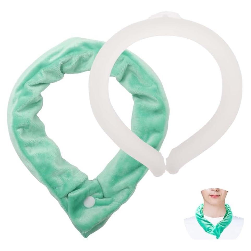 Compresa de Hielo para Cuello HI FINE CARE Verde 18.6x17.3cm