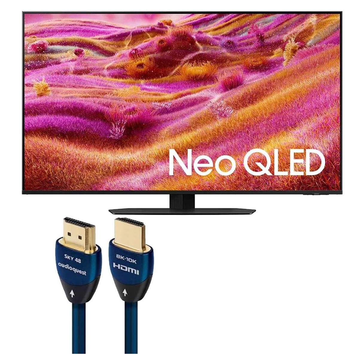 Samsung QN90F 43" 4K Neo QLED TV + Cable HDMI AudioQuest 3m