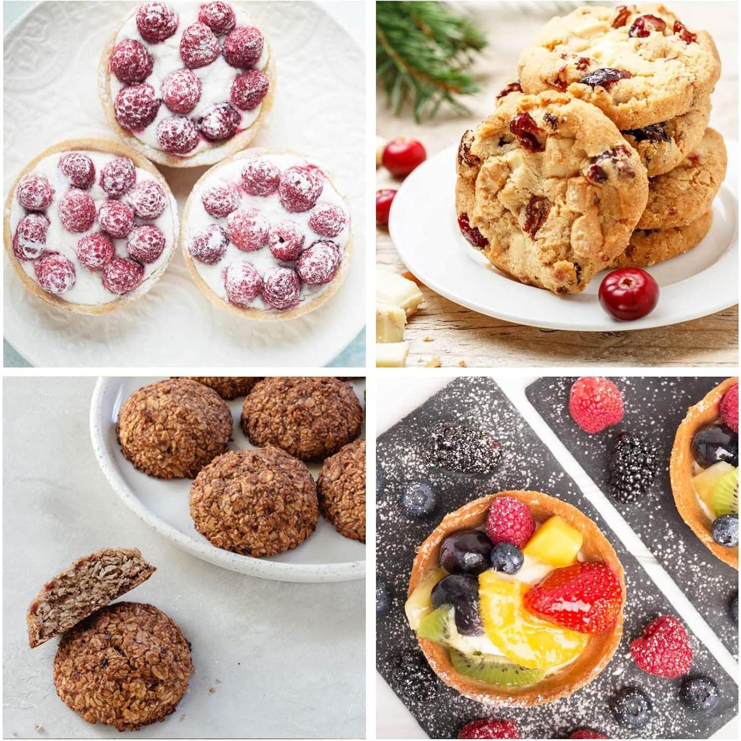 Moldes de Silicona Yomvzake para Muffin Top - Paquete de 2