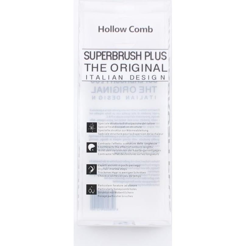 Cepillo Desenredante Zahera Todo en Uno - Cerda Flexible Azul