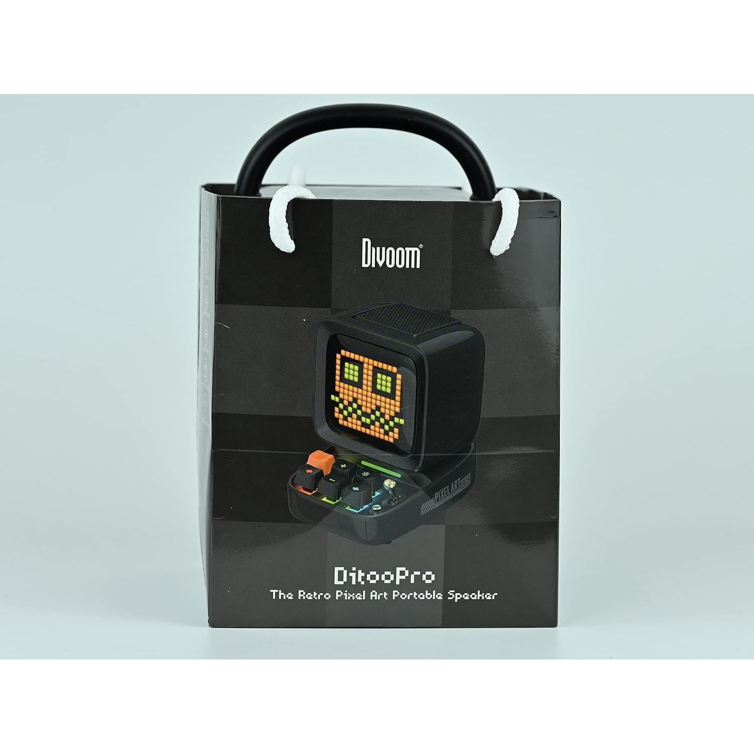 Divoom Ditoo Altavoz Bluetooth Retro 16x16 LED Negro