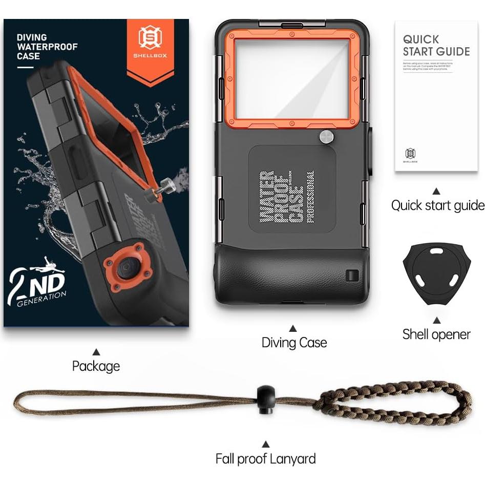 Funda impermeable para buceo GYEFECVD para iPhone y Galaxy