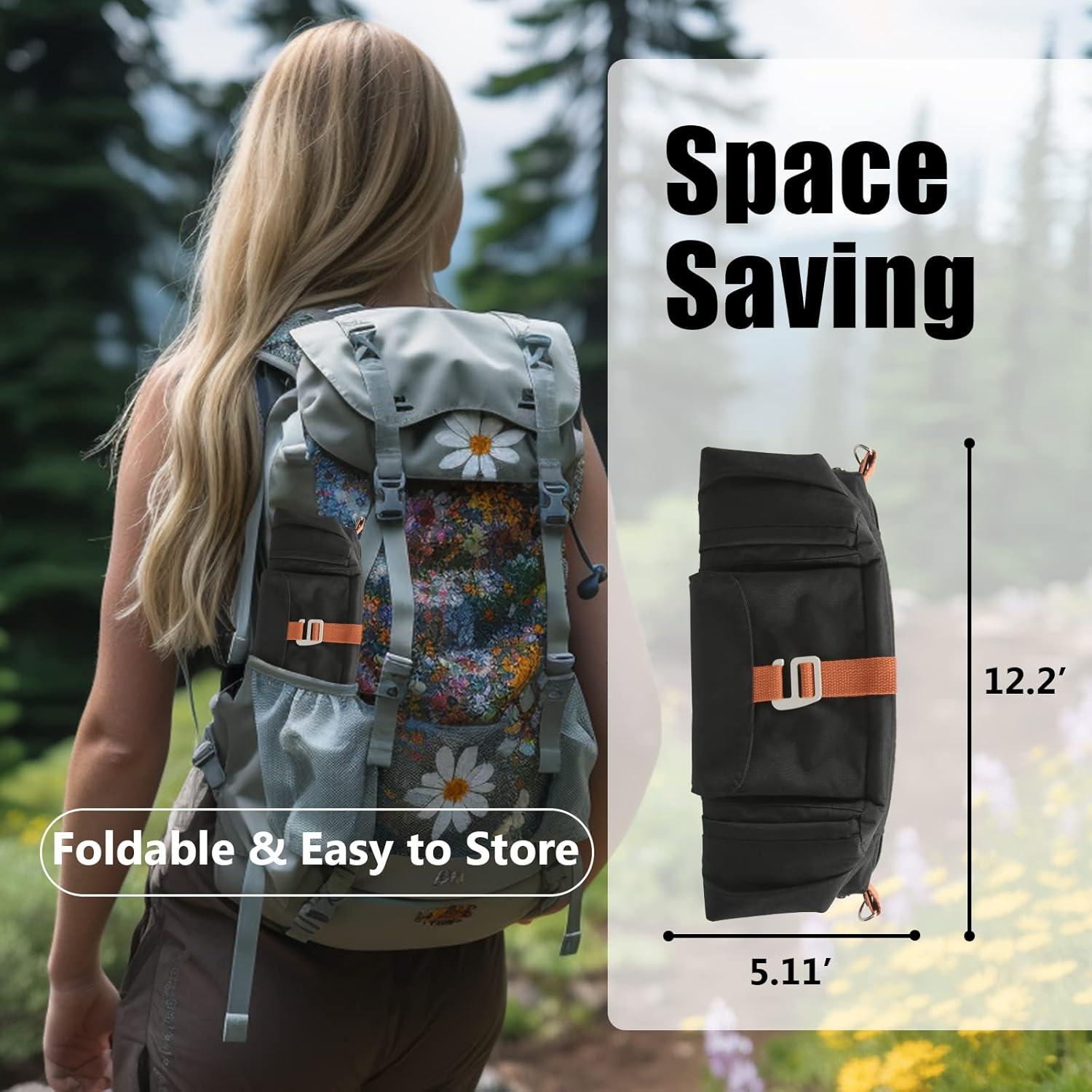 Bolsa de Almuerzo Aislada Joymee 25x16x31cm Negra Reutilizable