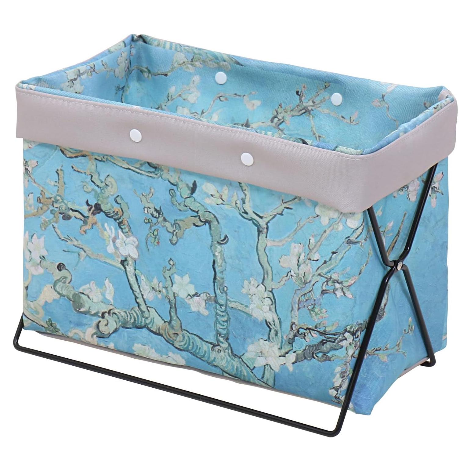 Soporte de Revistas Plegable Astro Flor de Almendro 33x16x25cm