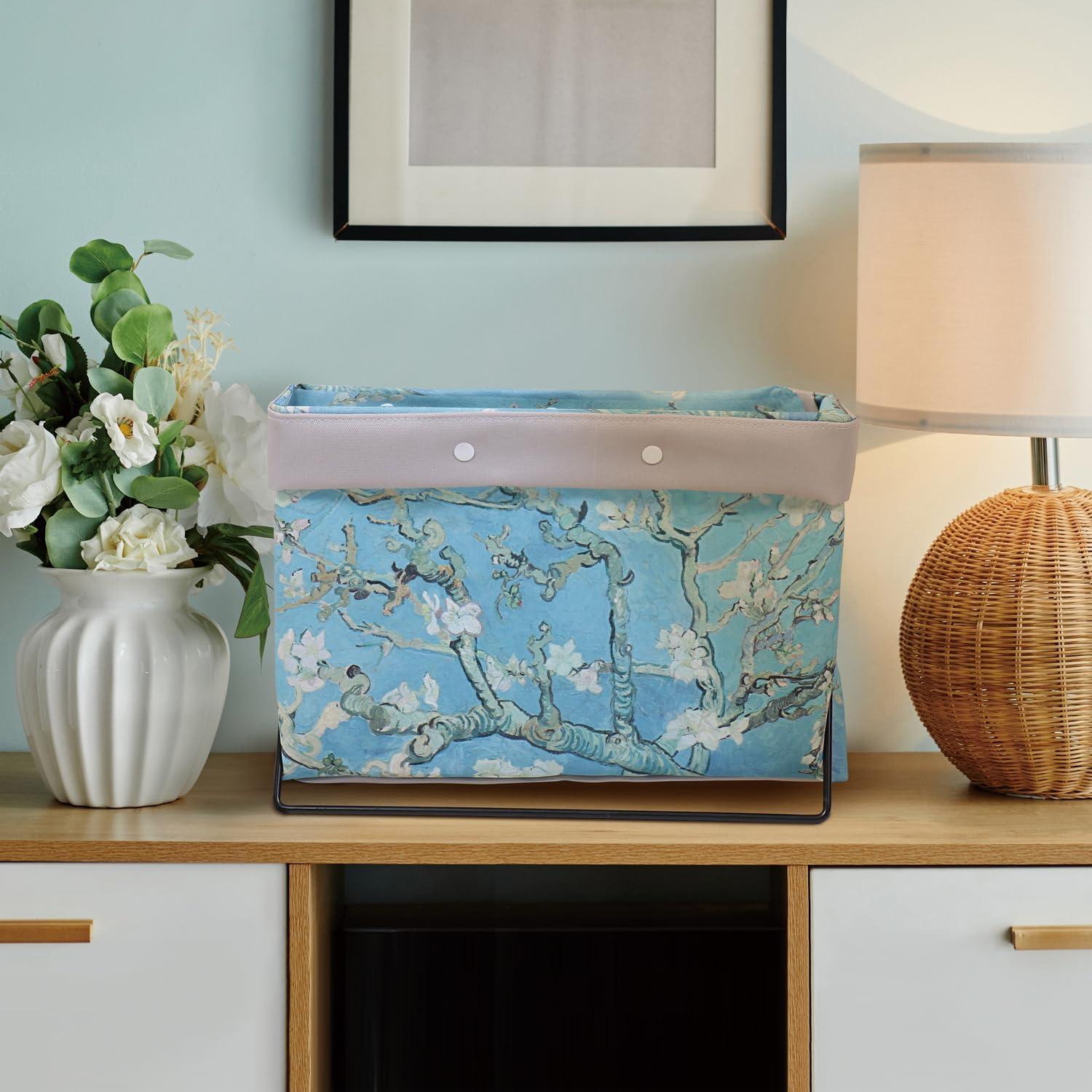 Soporte de Revistas Plegable Astro Flor de Almendro 33x16x25cm