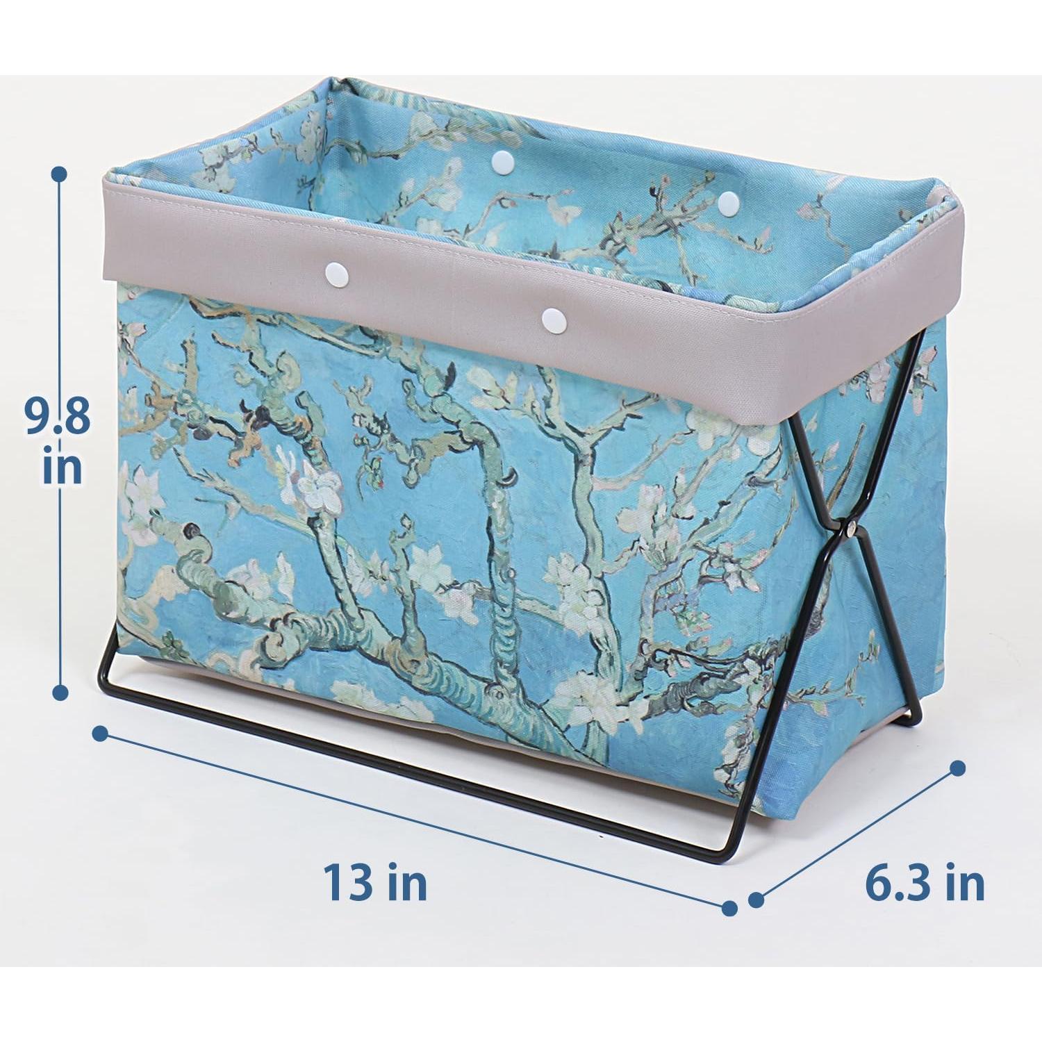 Soporte de Revistas Plegable Astro Flor de Almendro 33x16x25cm