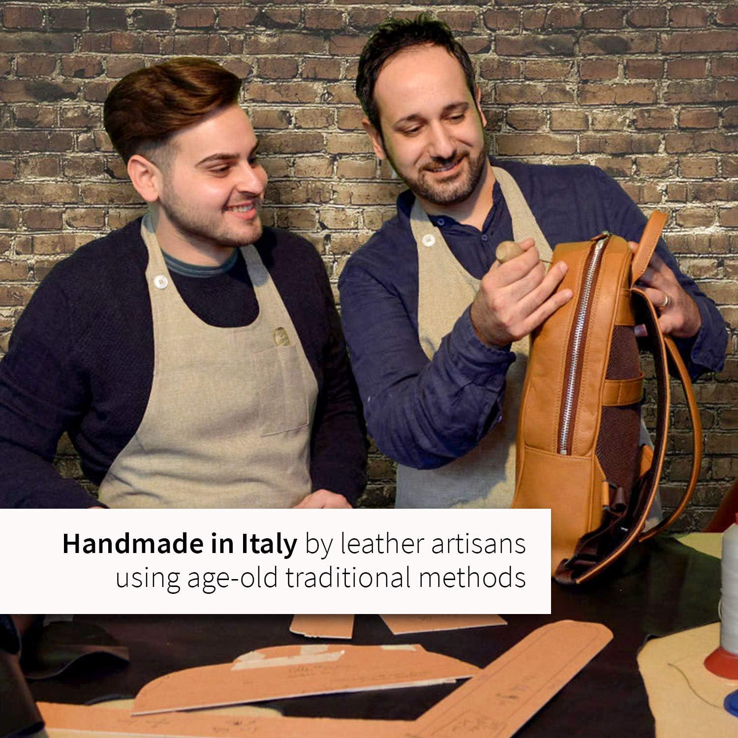 Organizador de bandeja de cuero Maruse negro 17.5x17.5 cm