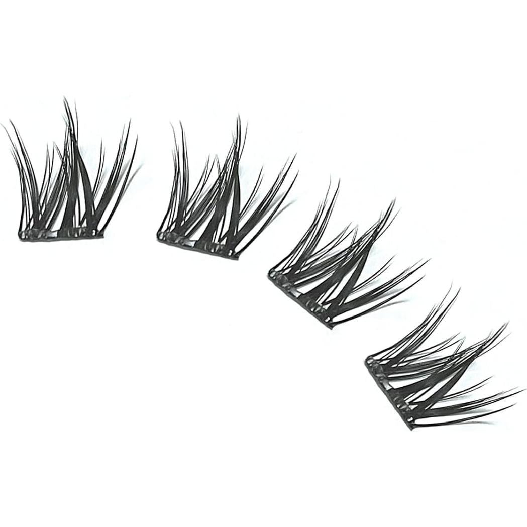 Pestañas Autoadhesivas Fayeerewo 10mm Racimo 100Pcs