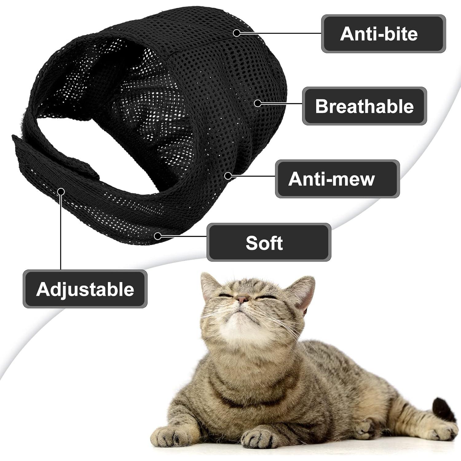 Conjunto de Aseo para Gatos Patelai - Bolsa, Bozal, Cortauñas y Más