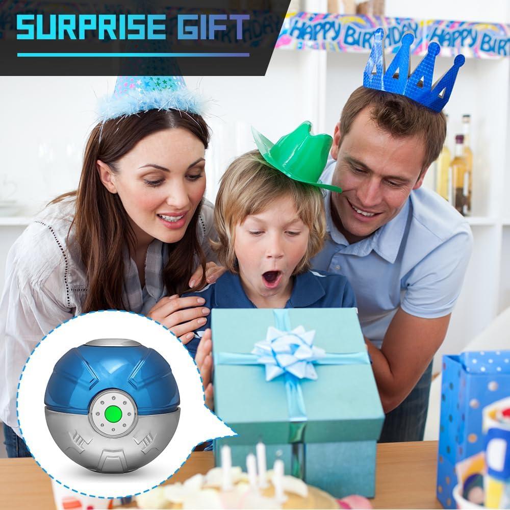 Spinner de Metal Luminosa LNCOJOLM 5 cm Antiestrés Azul