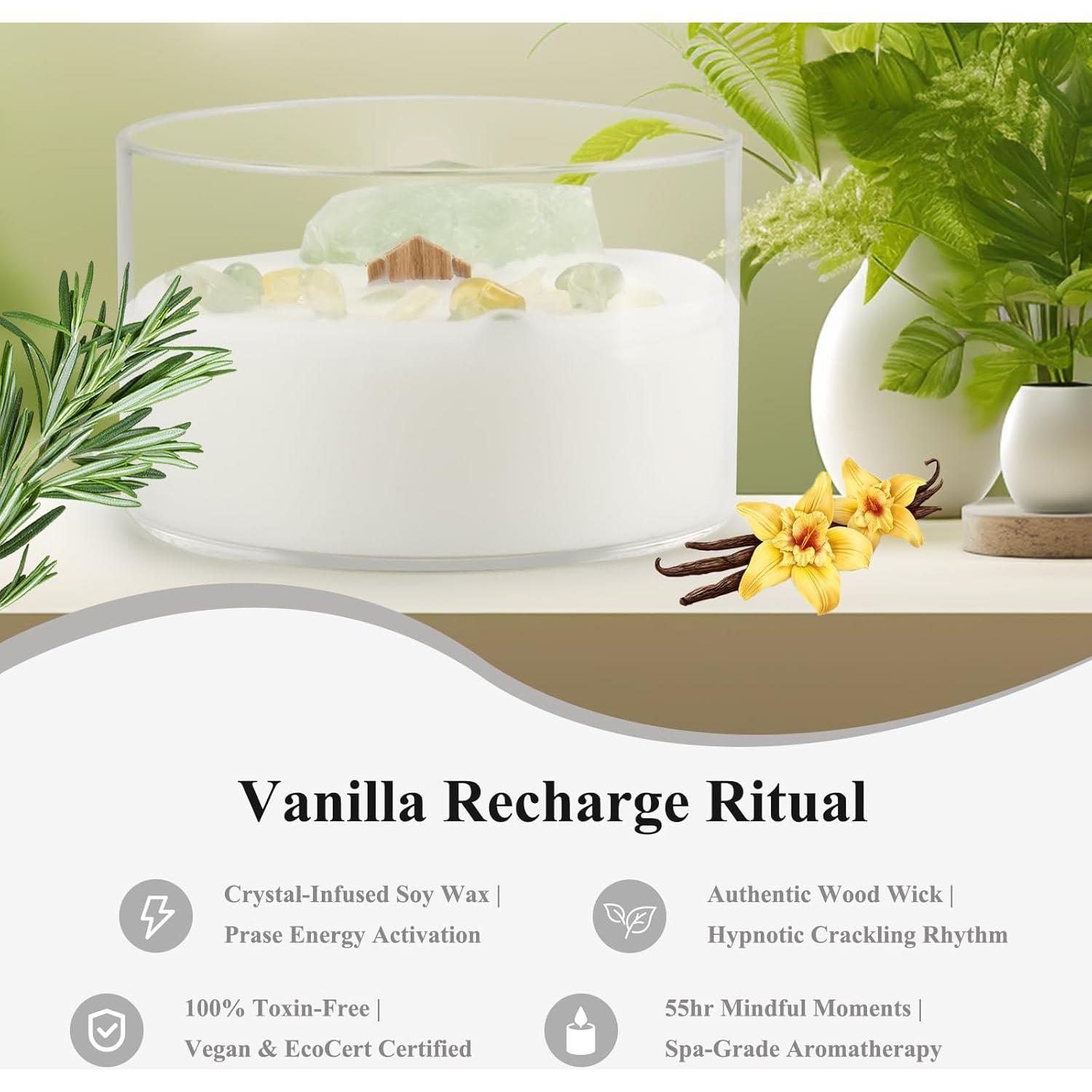 Vela Aromática de Vainilla Premium Antexpanse 250g - 55 Horas