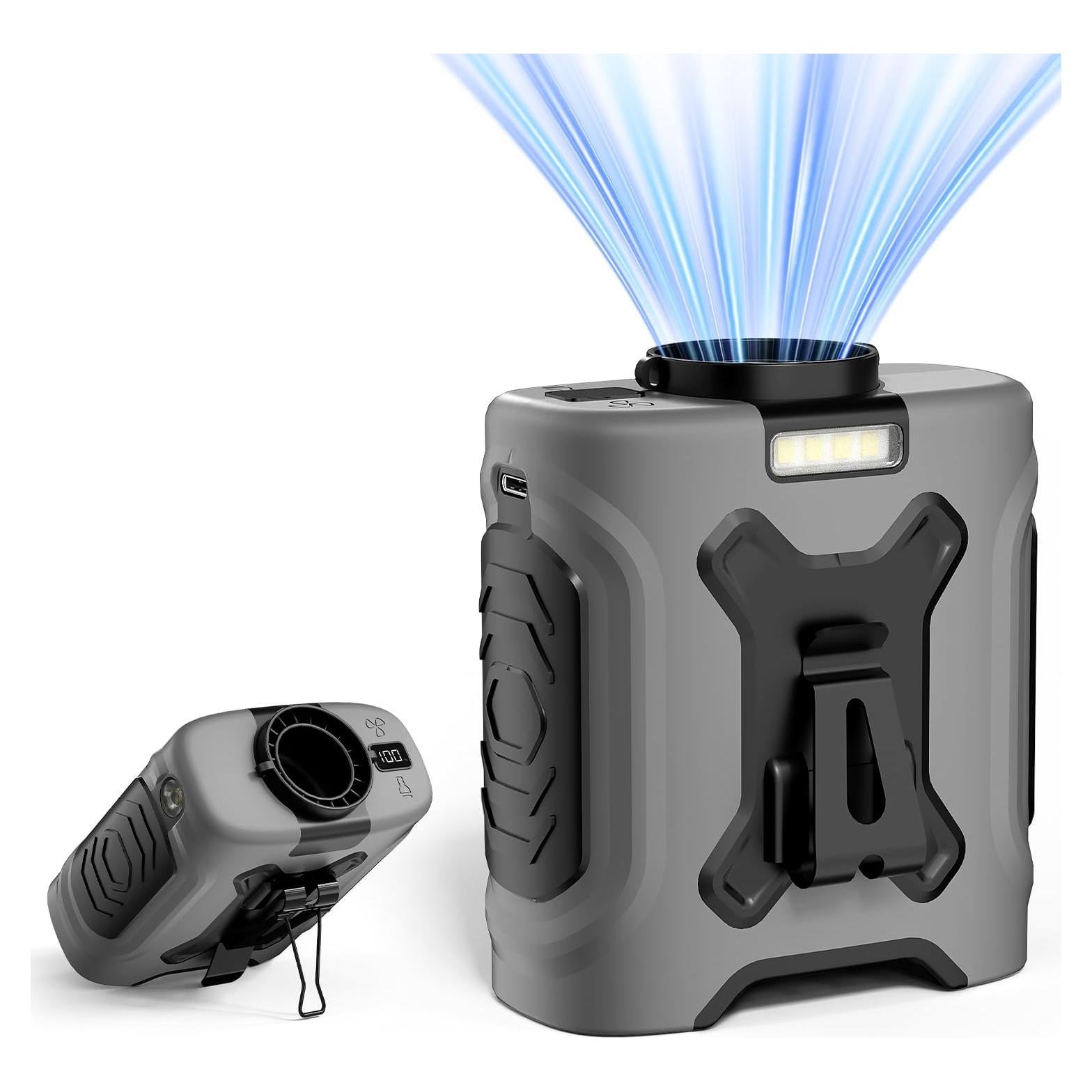 Ventilador de Cintura LOUISWARE YMJ-F20 10000mAh 5 Velocidades