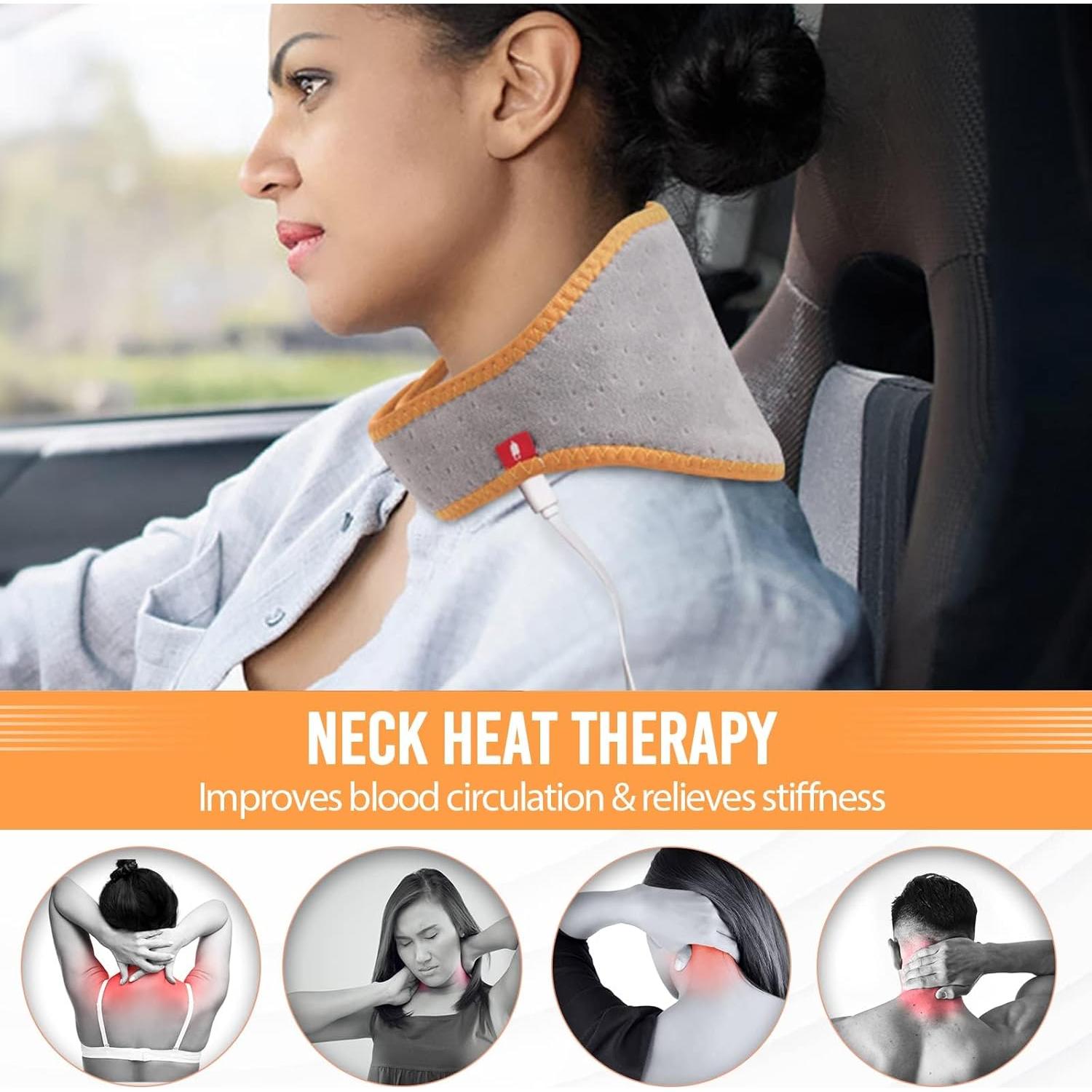 Almohadilla Térmica USB para Cuello Comfheat 10W Ajustable
