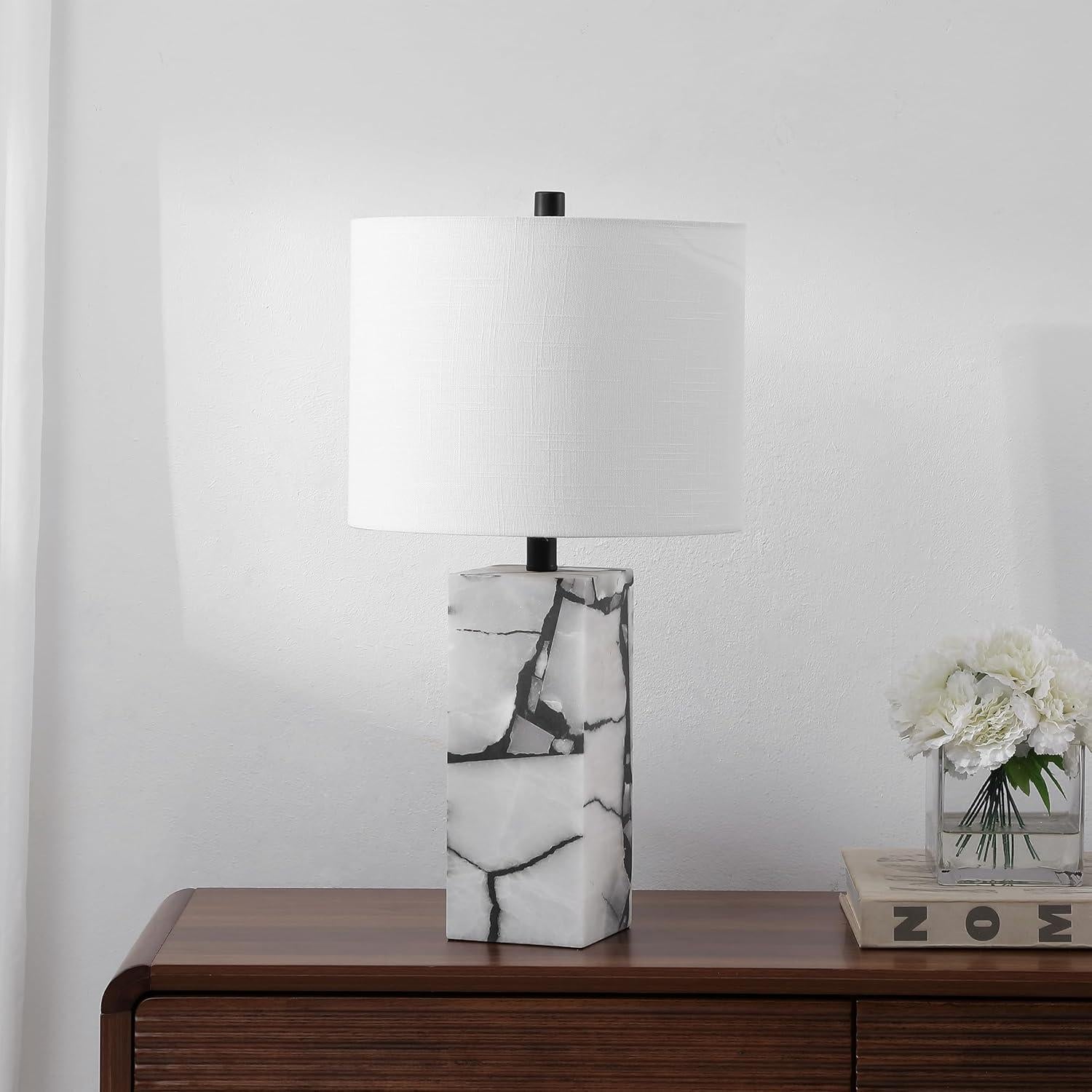 Lámpara de Mesa LED JONATHAN Y JYL8507A 61 cm Alabastro