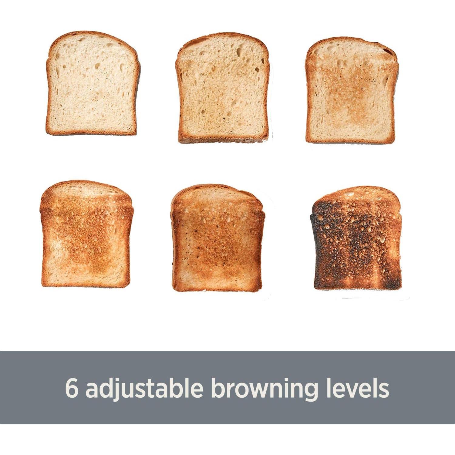 Tostadora All-Clad Acero Inoxidable 2 Rebanadas LED Plata