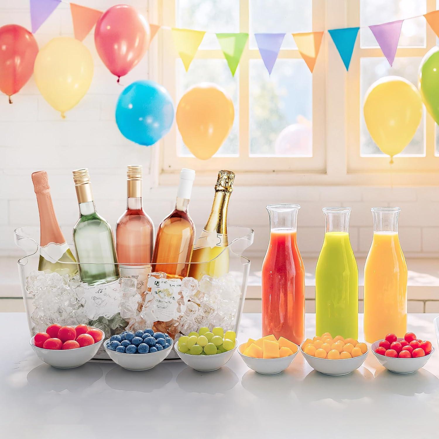 Cubo de Hielo Lifewit 6.5L Portátil para Bebidas y Champán