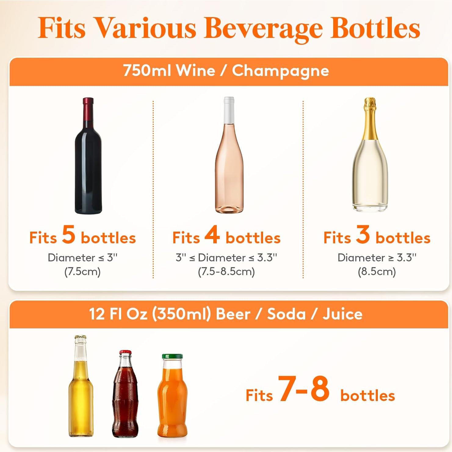 Cubo de Hielo Portátil Lifewit 6.5L - 2 Pcs para Fiestas