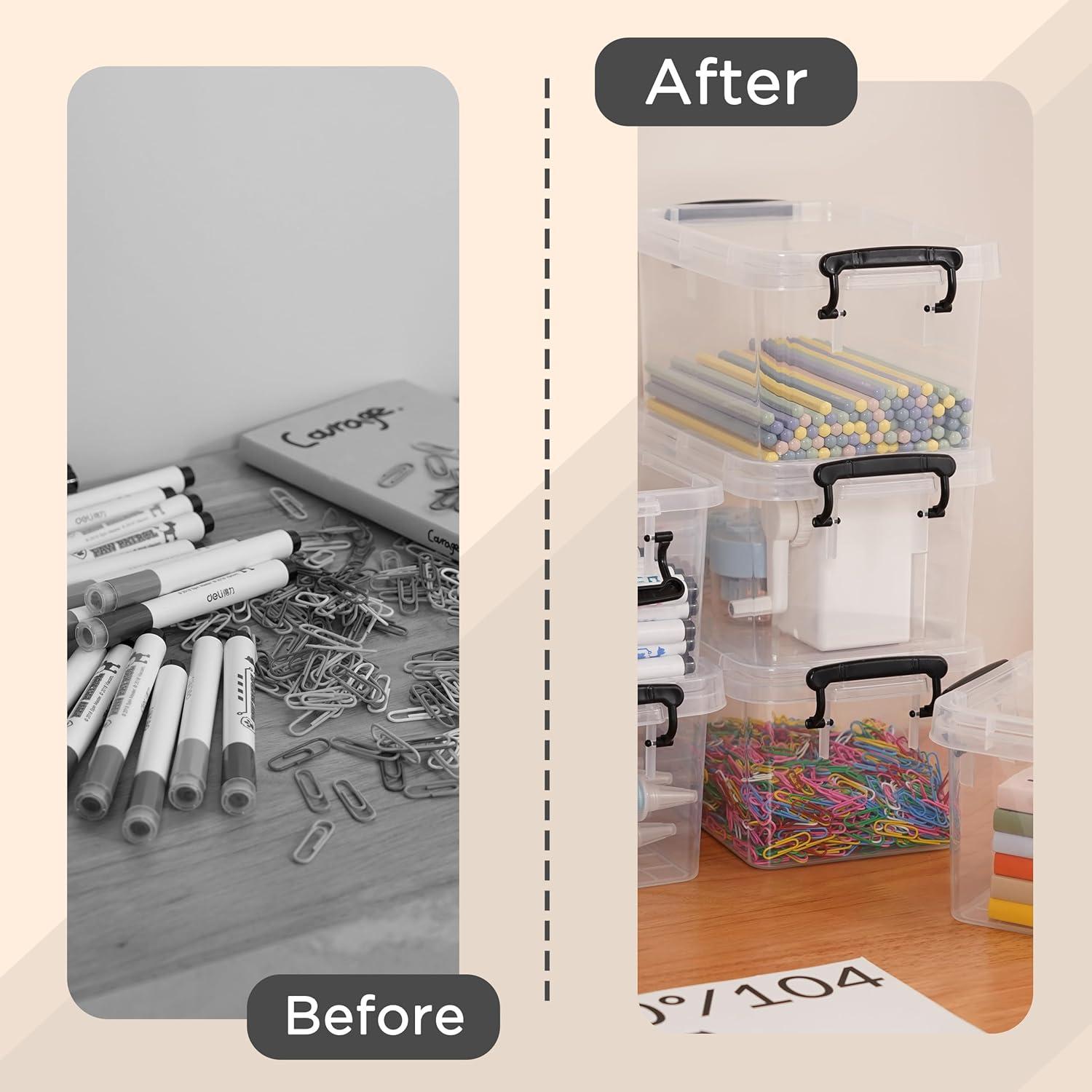 Contenedores de Almacenamiento ITYLIFE CITYLIFE 4 Paquetes 3.5 QT