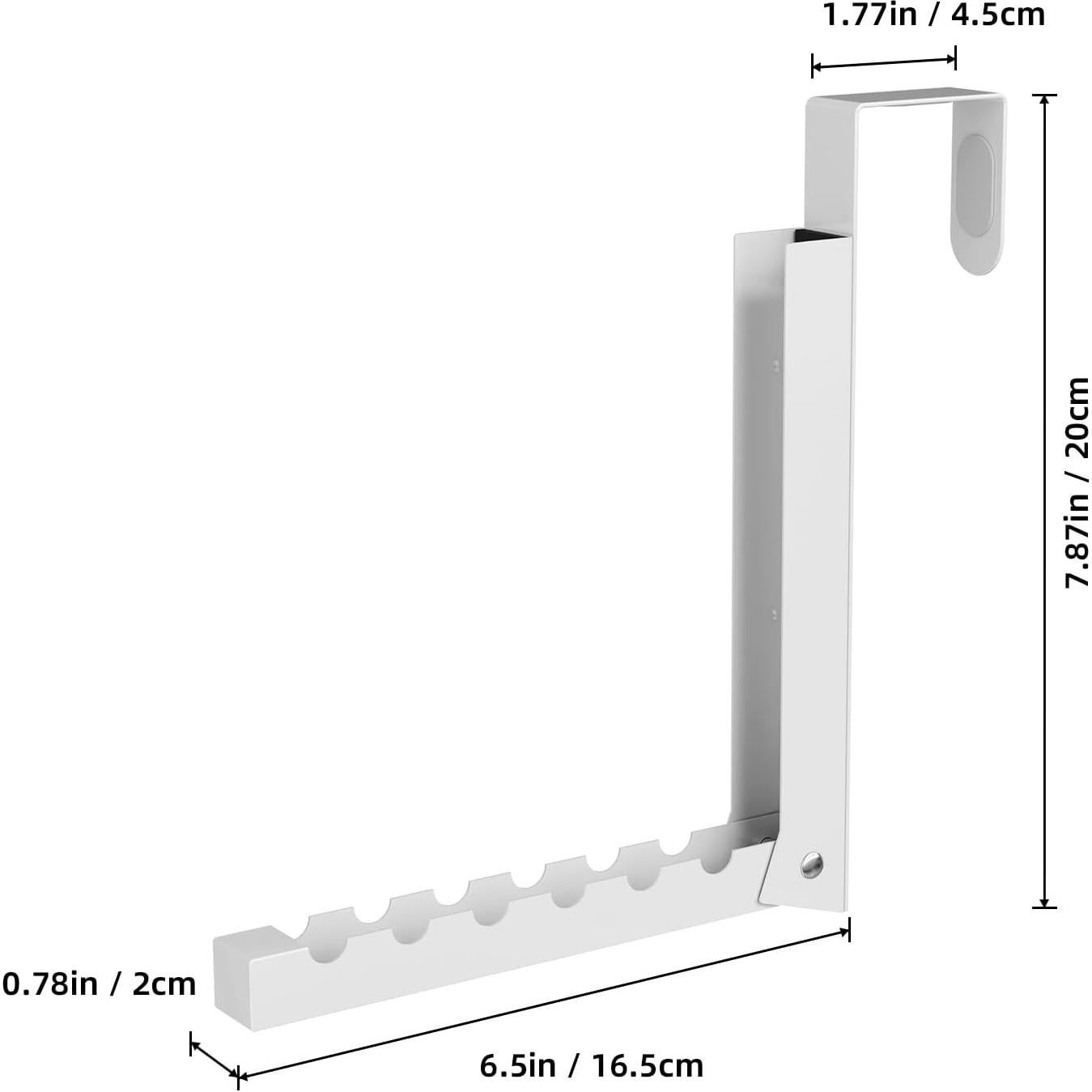 Estante Plegable para Secar Ropa WLCSNG - 2 Ganchos Blanco