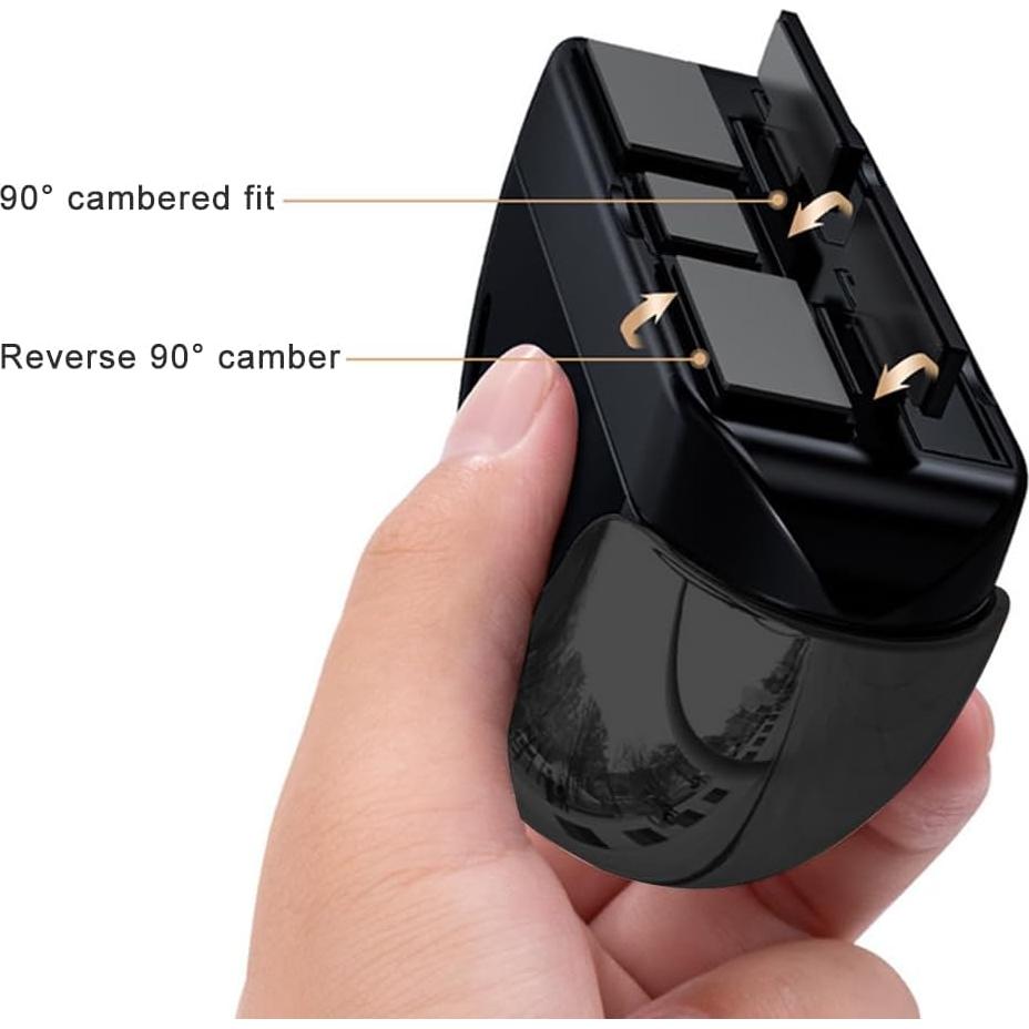 Cenicero de coche portátil Homfanseec con tapa - Negro