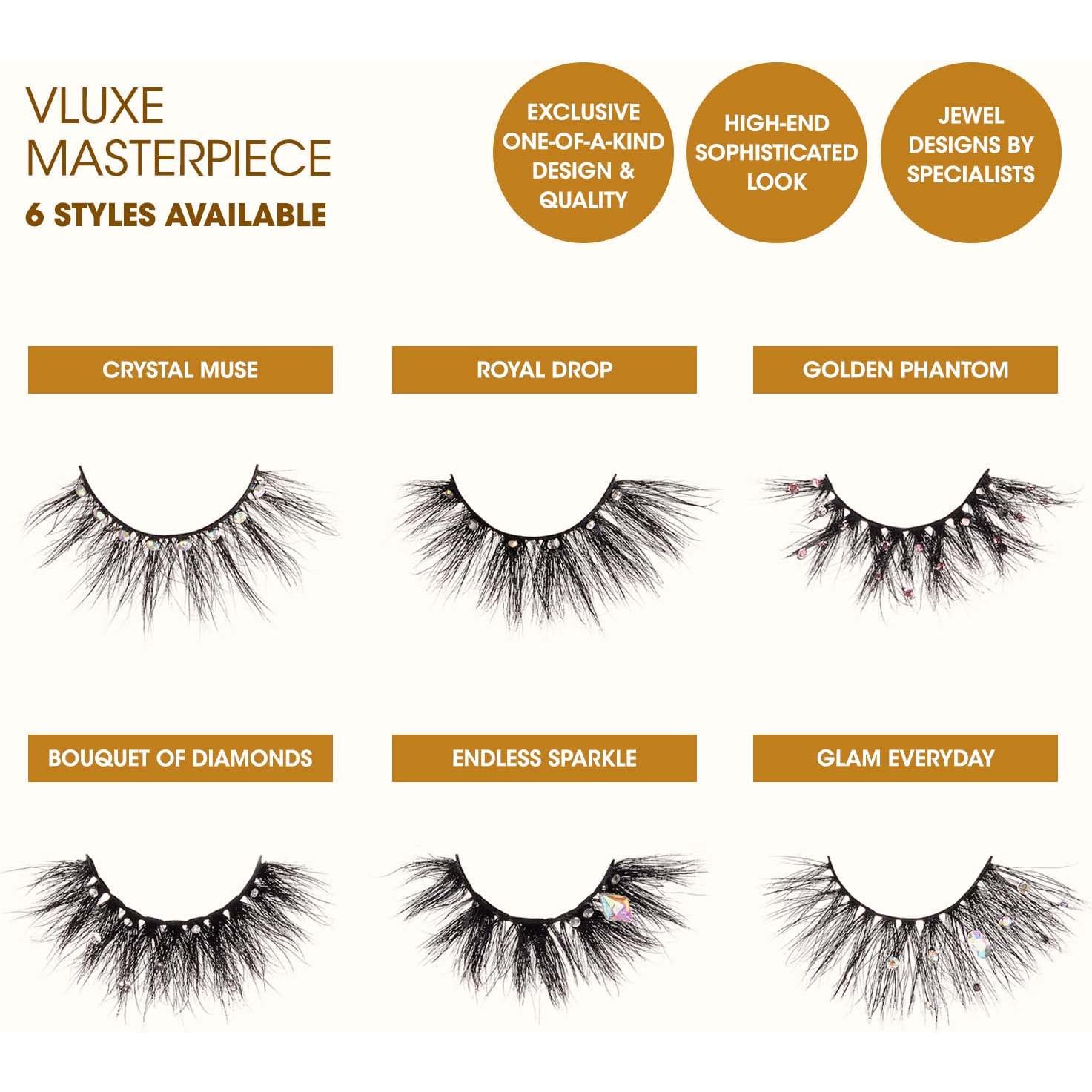 Pestañas Postizas de Visón i•ENVY Ramo de Diamantes 6 Estilos