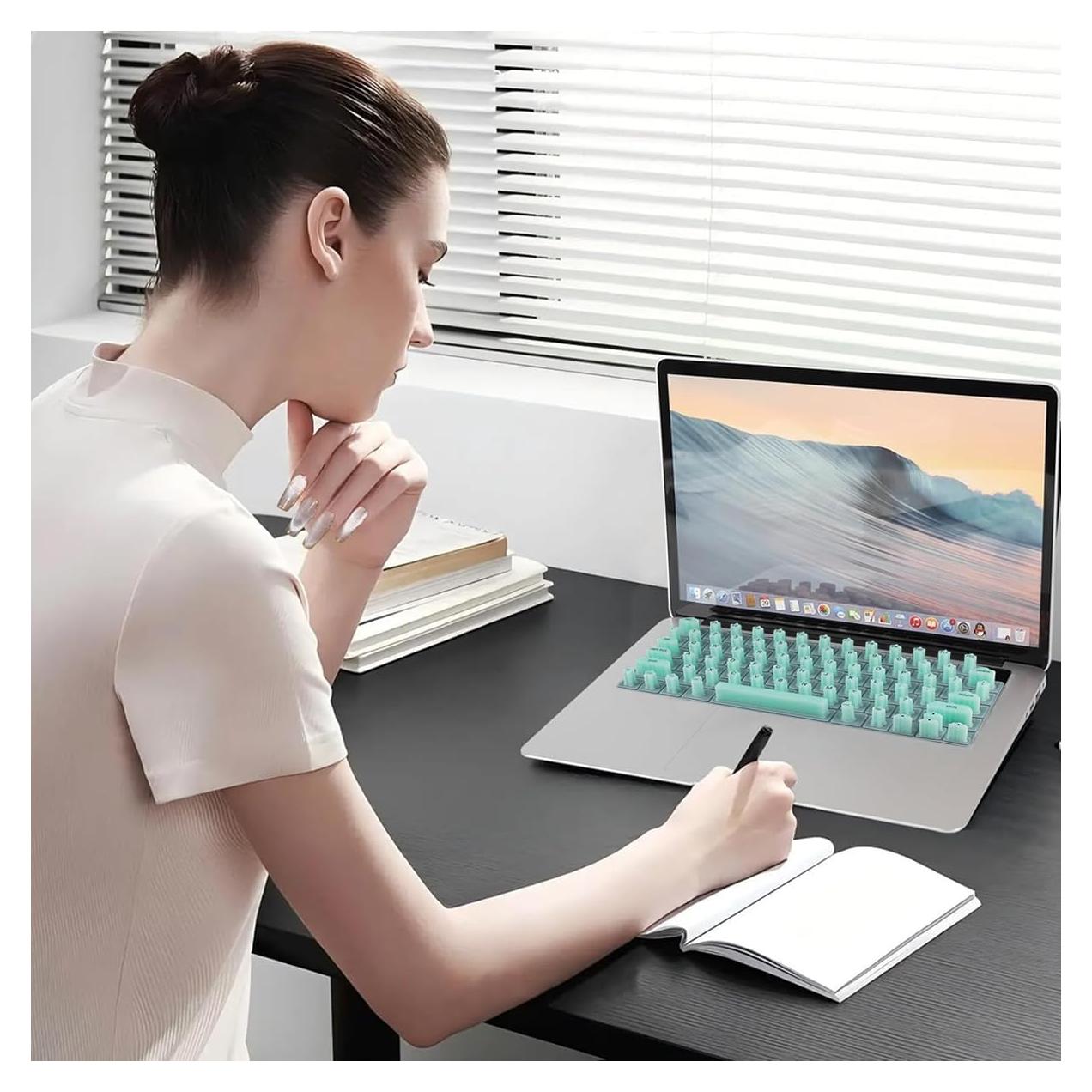 Cubierta de Teclado WYGCH para Uñas Largas - MacBook Pro/Air