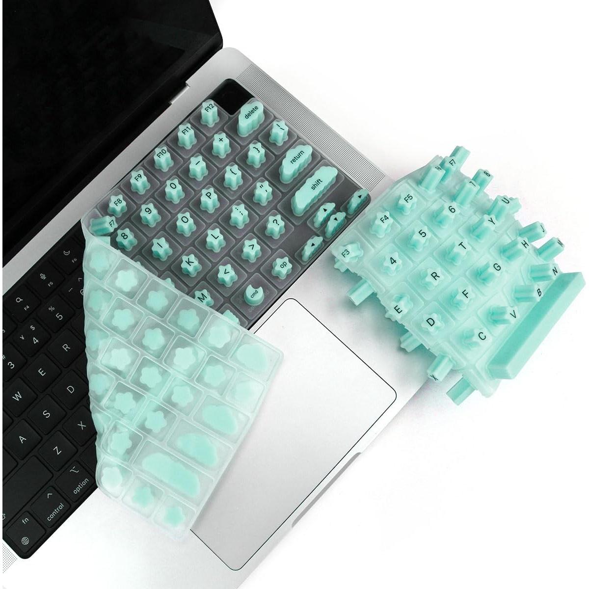 Cubierta de Teclado WYGCH para Uñas Largas - MacBook Pro/Air