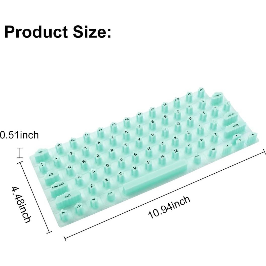 Cubierta de Teclado WYGCH para Uñas Largas - MacBook Pro/Air