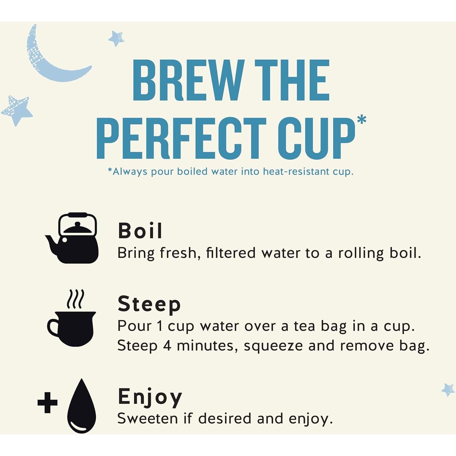 Té de hierbas Sleepytime Extra Celestial Seasonings 20 bolsas