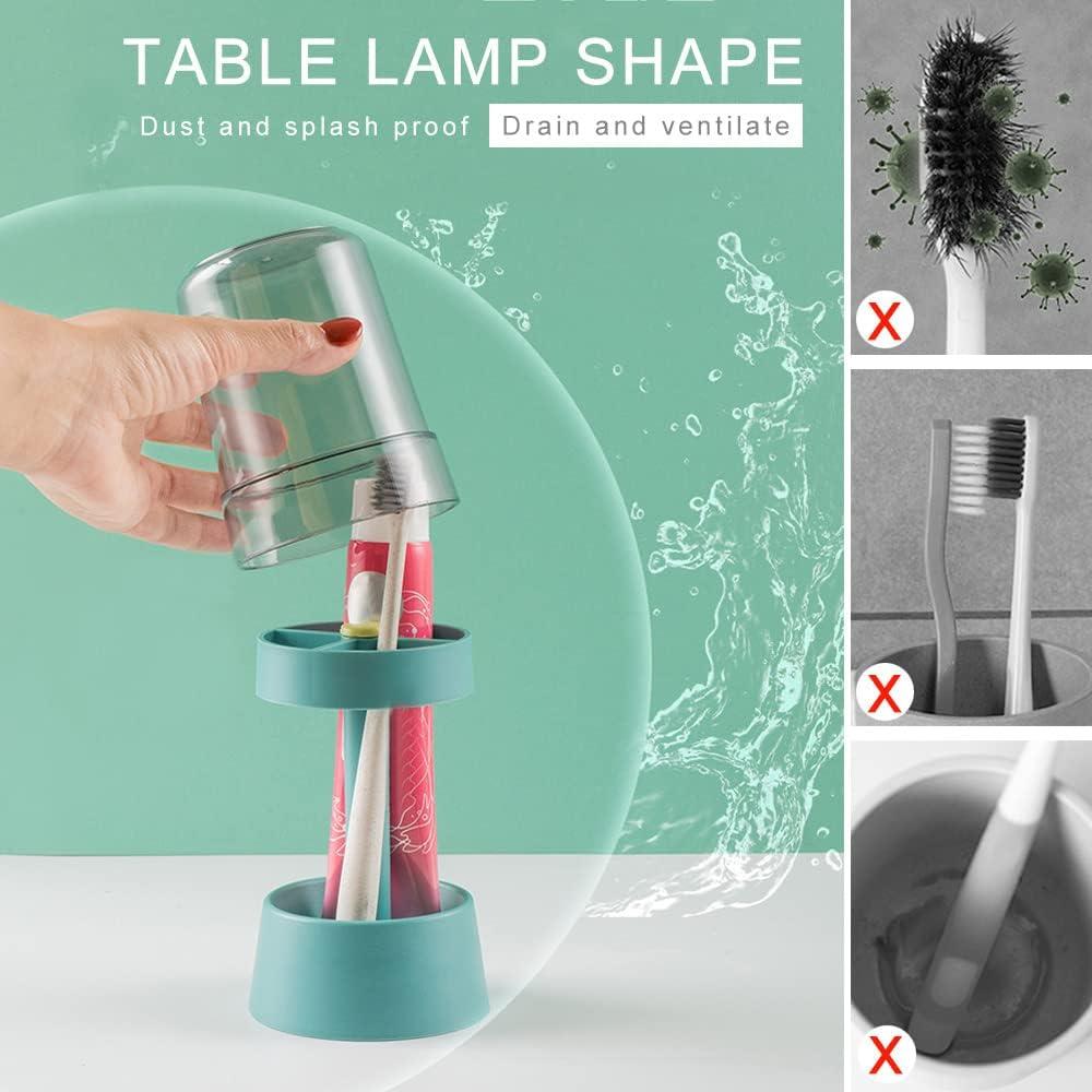 Soporte para Cepillos de Dientes Roucerlin con Taza Azul