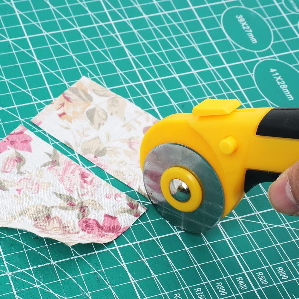 Cortador Rotativo 45mm AUTOTOOLHOME con 10 Cuchillas Repuesto