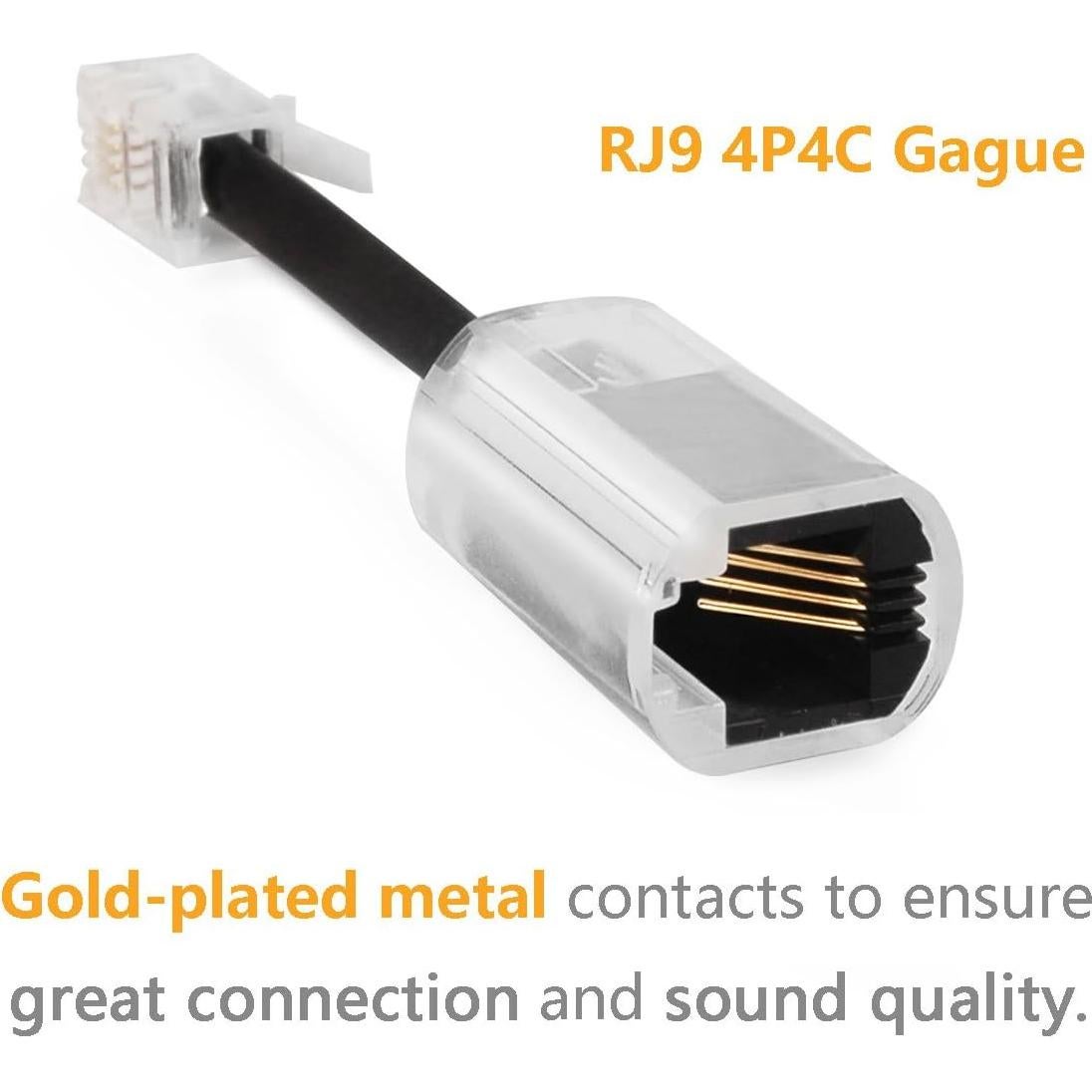 Desenredador de Cable de Teléfono Uvital Paquete de 10