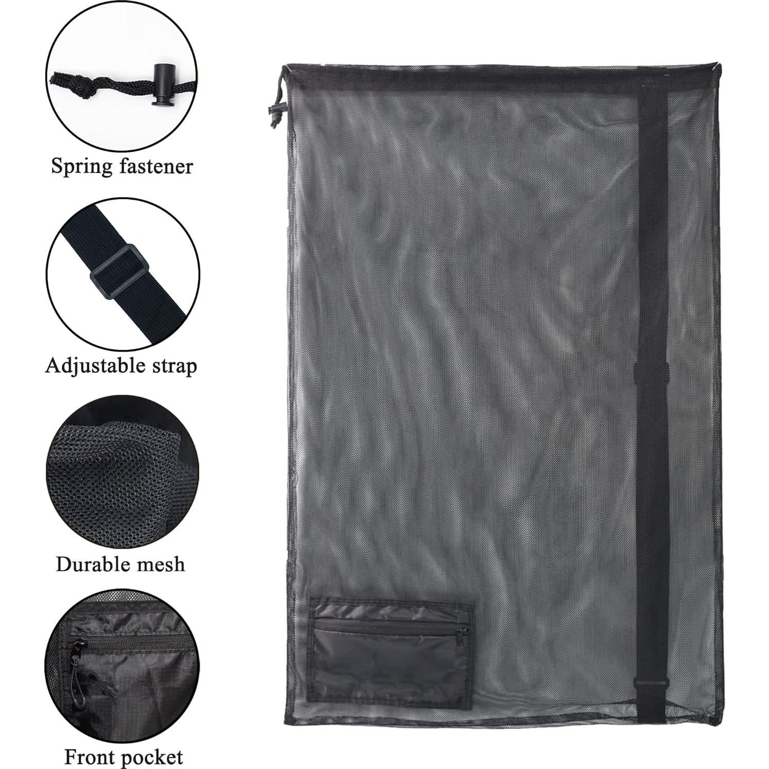 Bolsa de Malla Plegable Rudmox 61x89 cm para Deportes