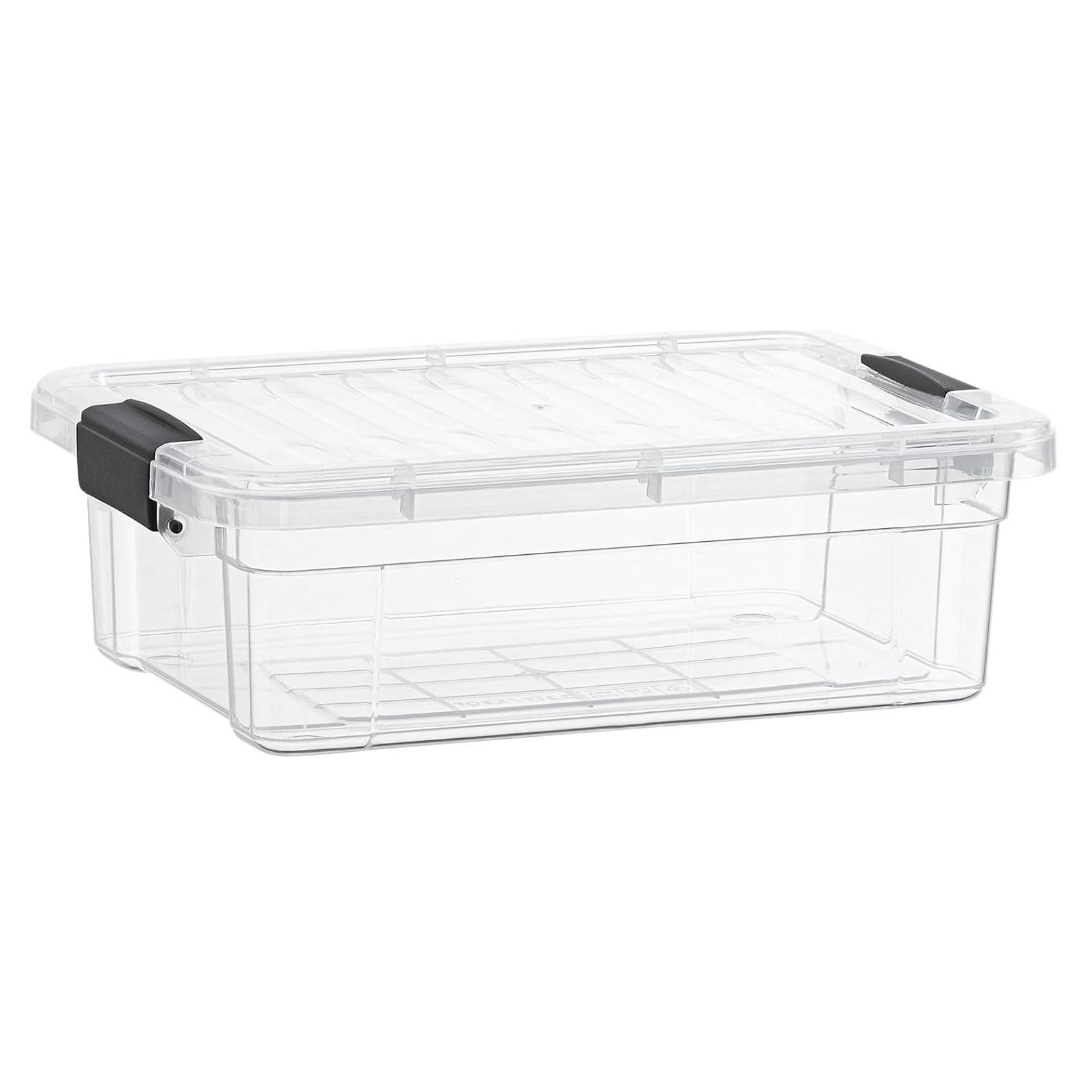 Caja de Almacenamiento Superio 2 Qt Transparente Apilable