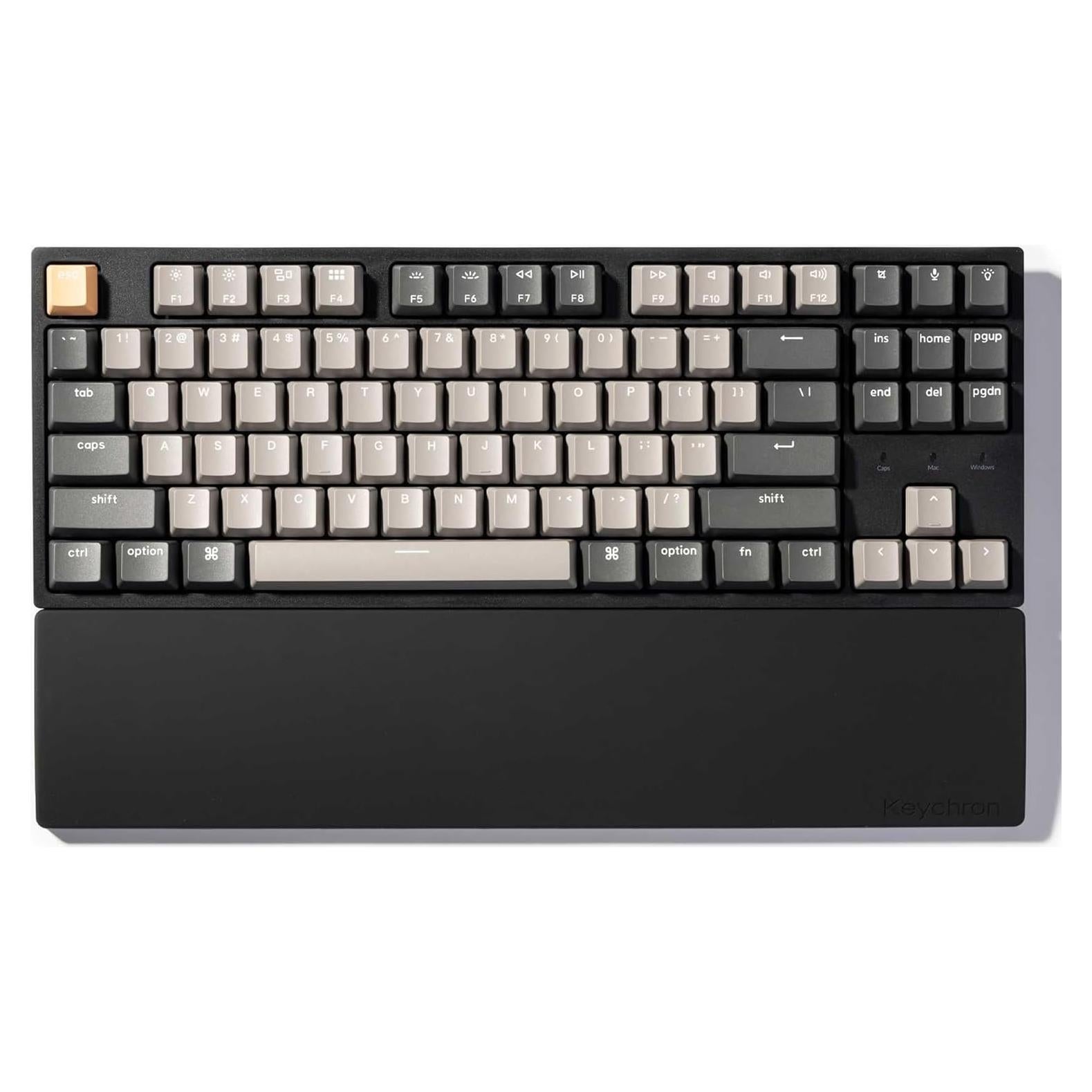 Reposamuñecas Ergonómico Keychron PR45 Silicona 35.8 cm