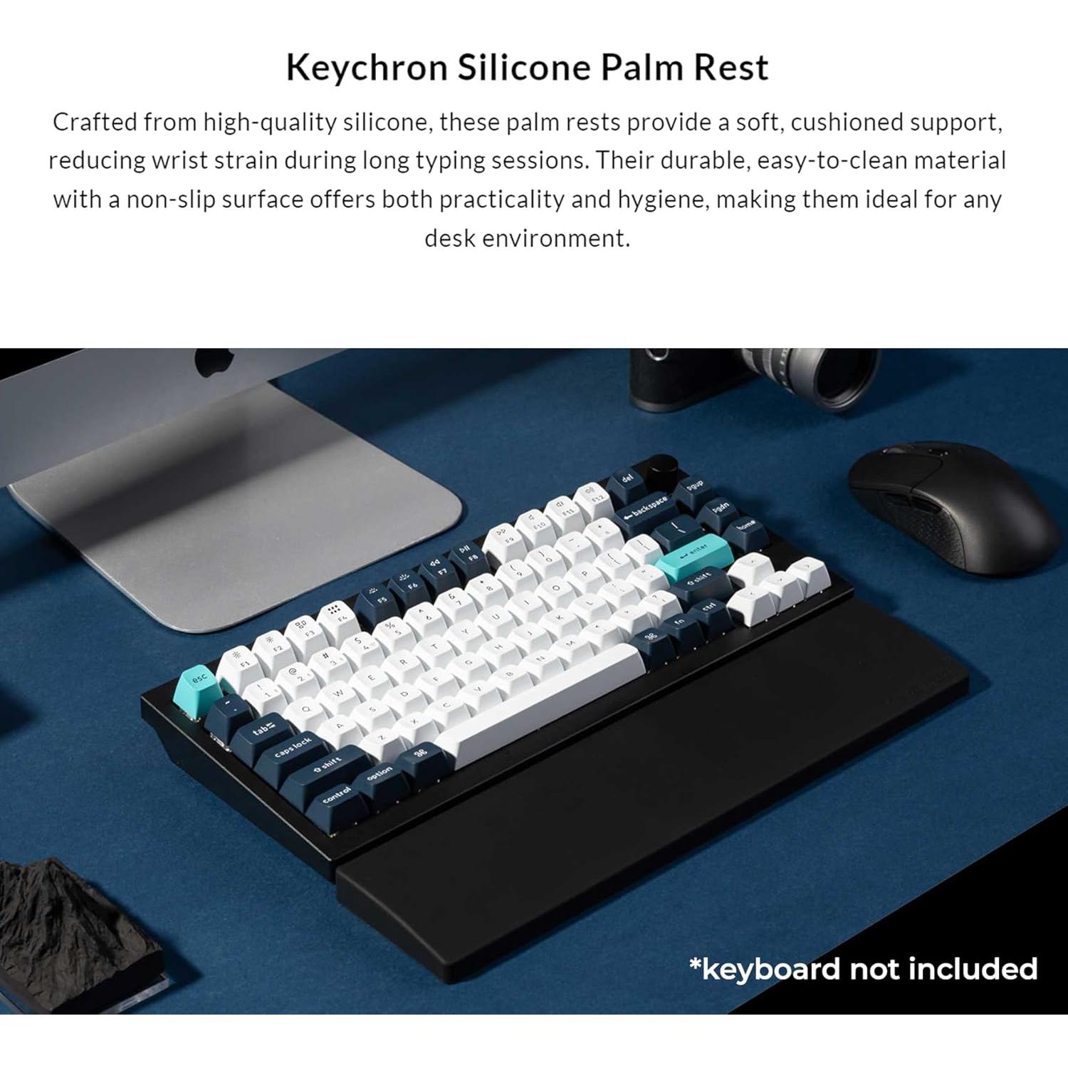 Reposamuñecas Ergonómico Keychron PR45 Silicona 35.8 cm