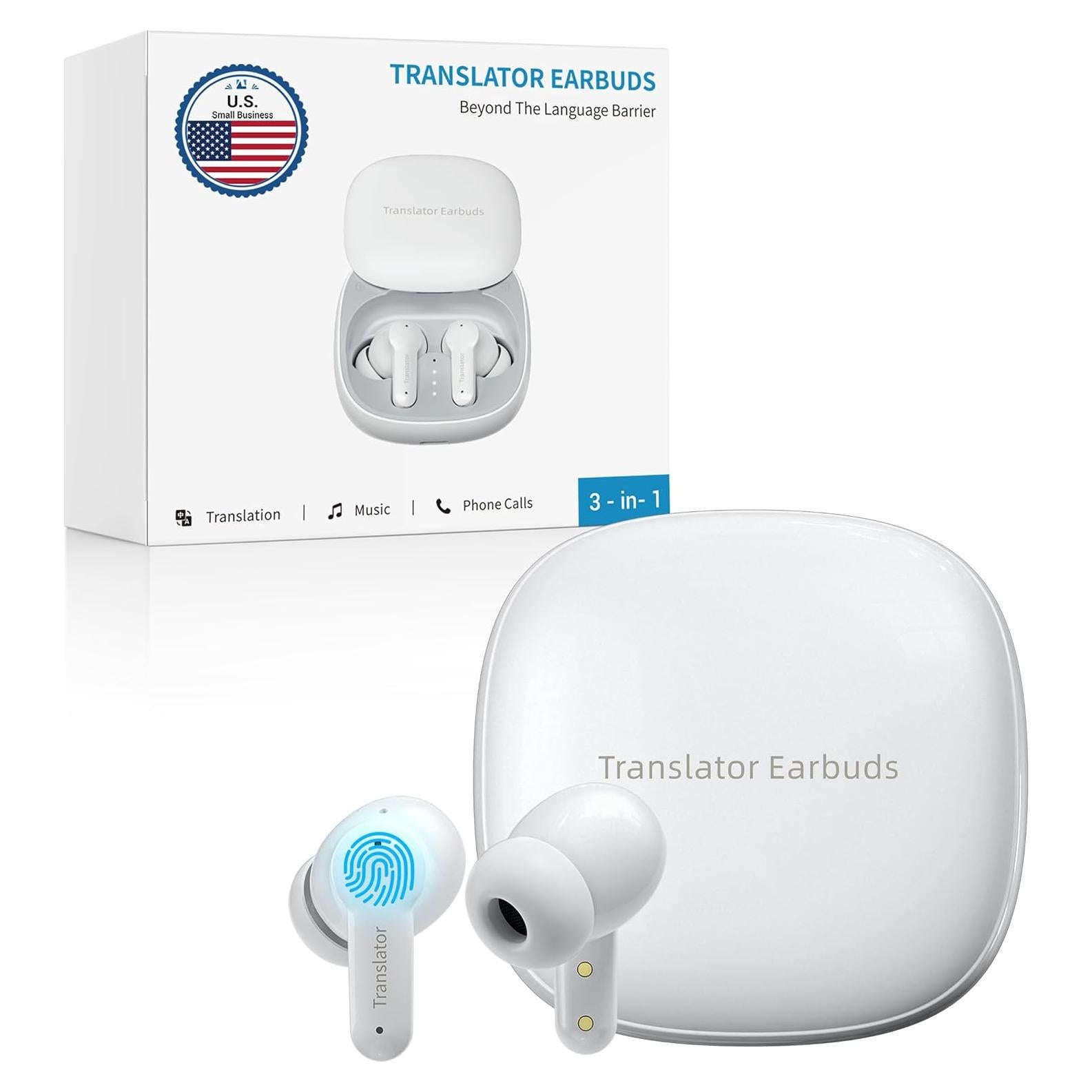 Auriculares Traductores AI M3 ANFIER - Traducción 144 Idiomas