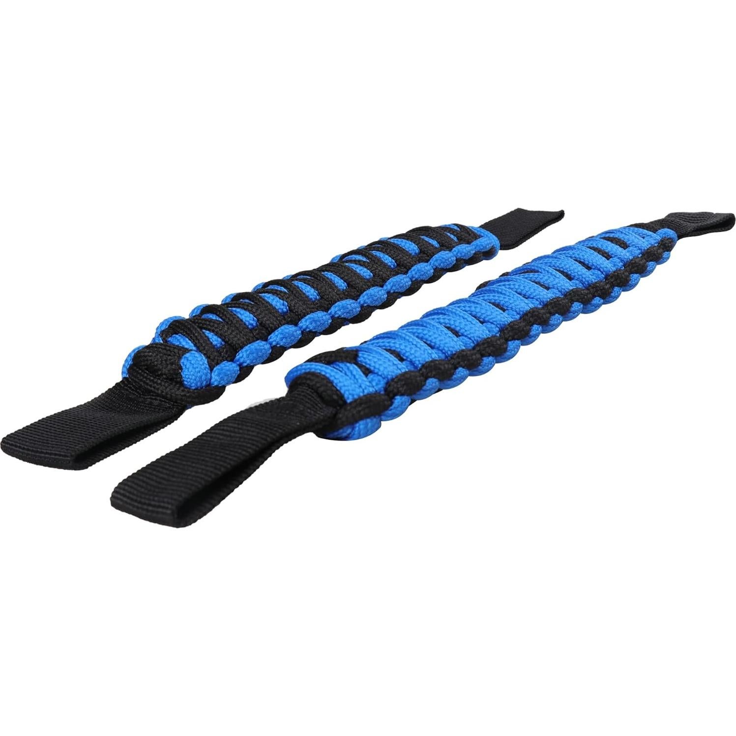 Asas de Agarre RERPRO para Reposacabezas de Paracord - 2 Piezas Azul