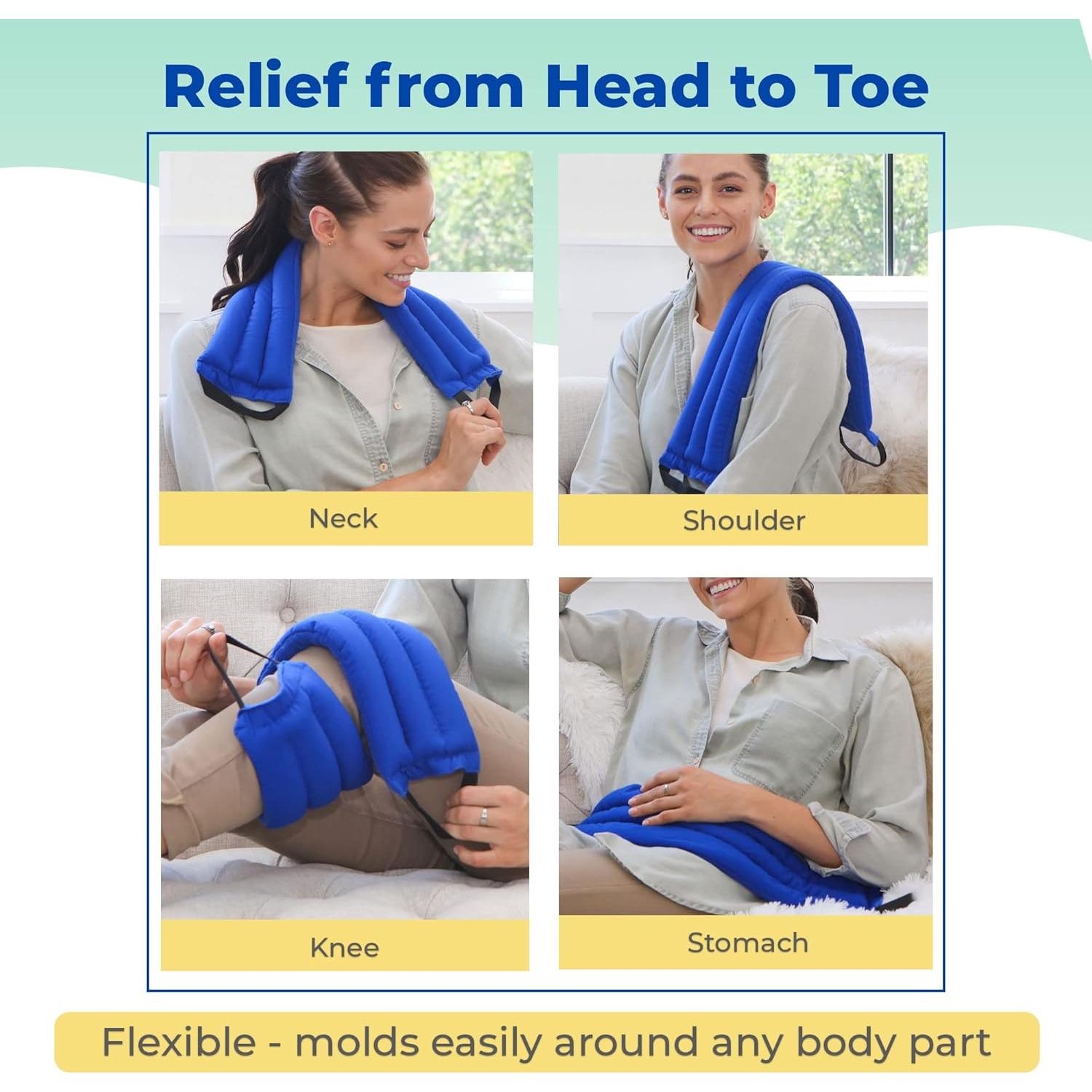 Almohadilla Térmica Húmeda Nature Creation 58x11cm Alivio Dolor