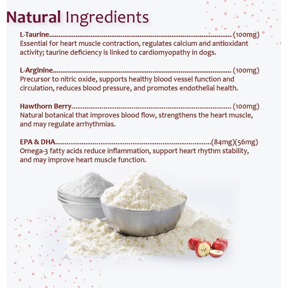 Suplemento CardioMax para Perros - 60 Masticables Blandos